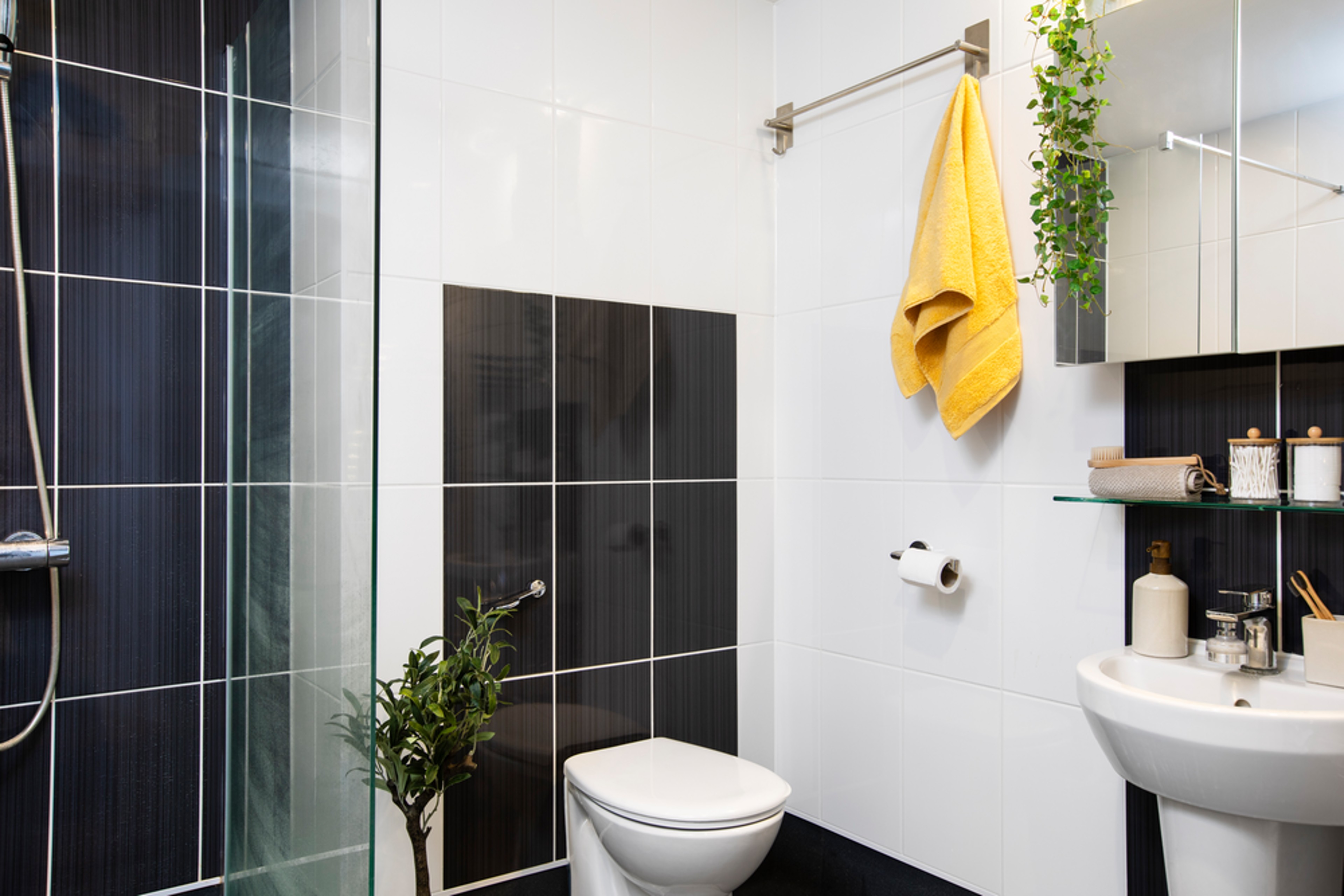 Bathroom in a Premium Studio room