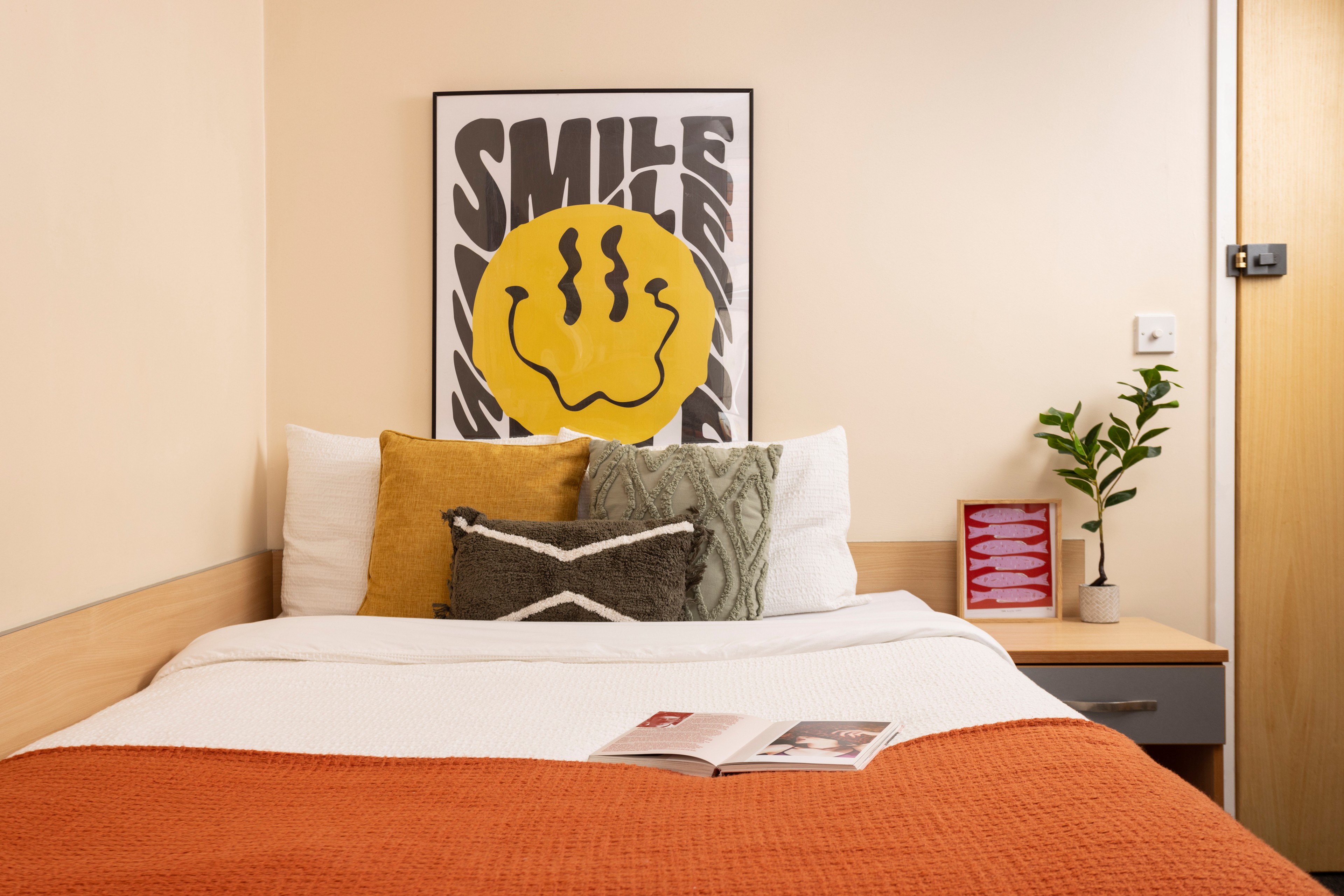 Bed in an en-suite room