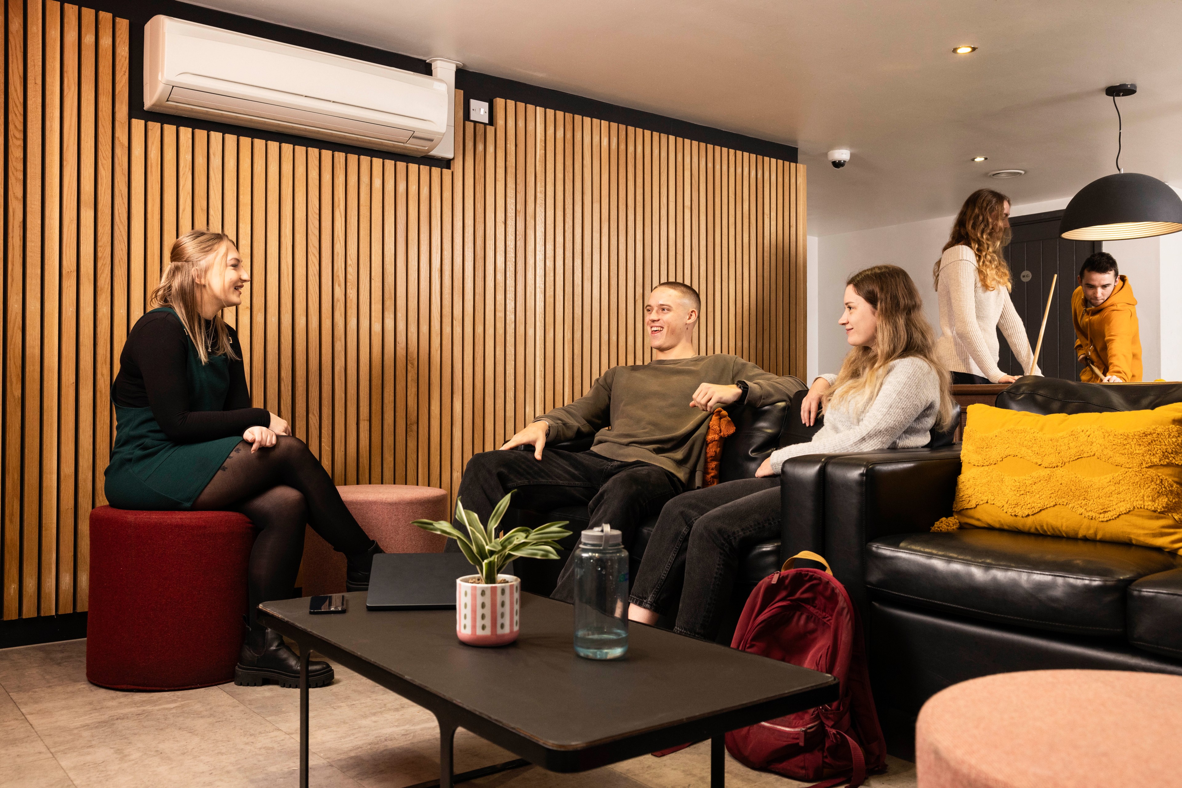 Students in common room