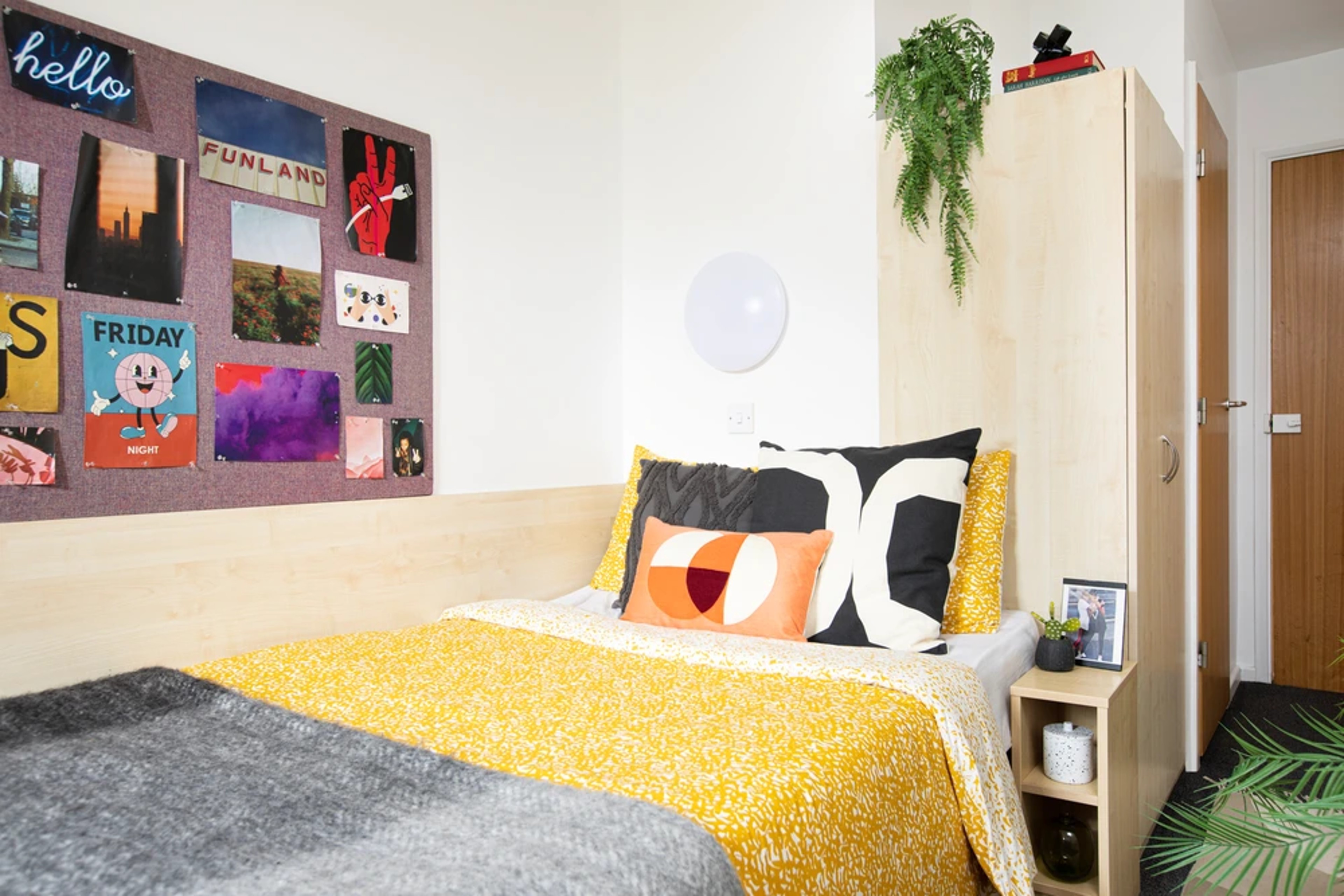 Bed in an En-suite room