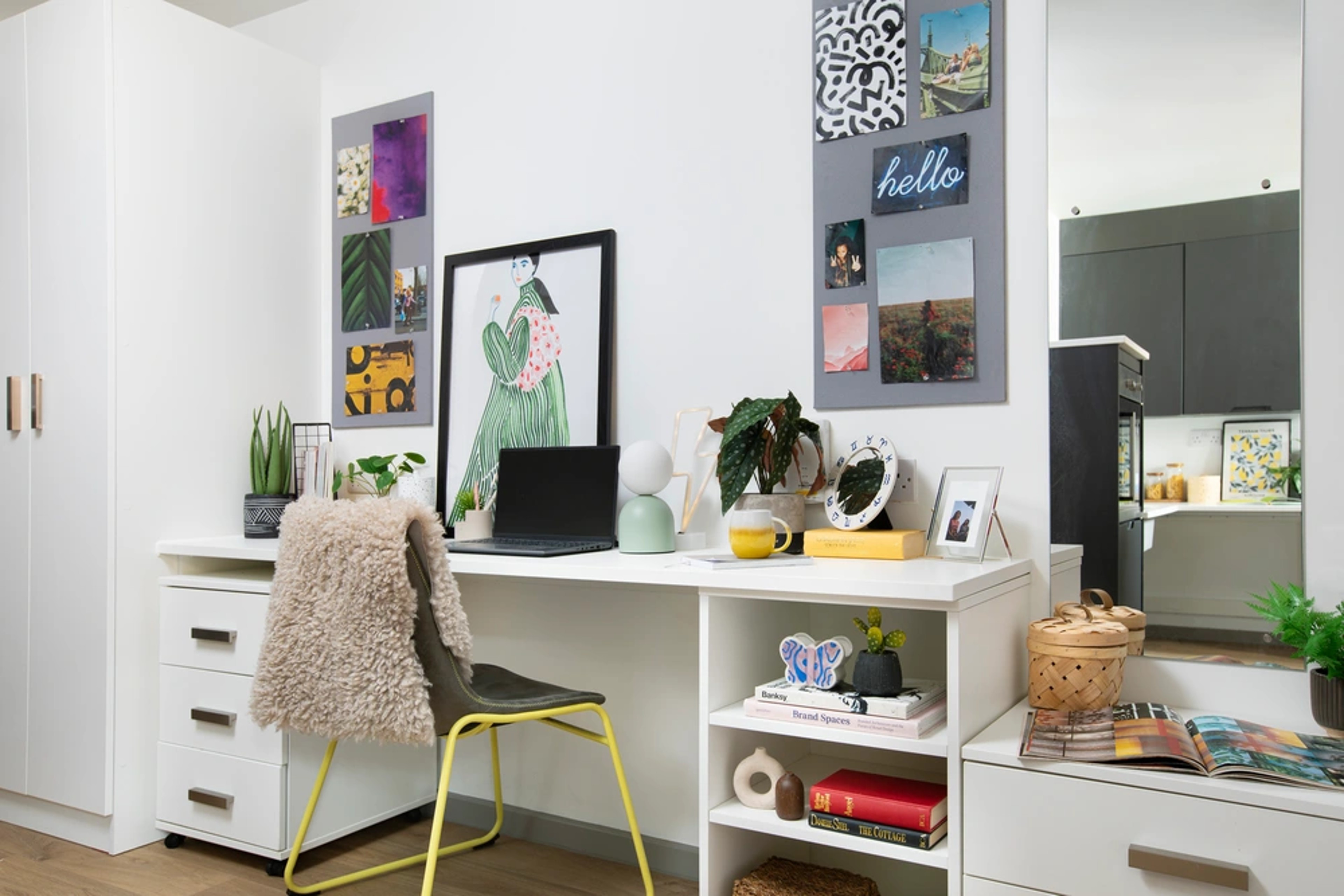 Study space in an Accessible Studio