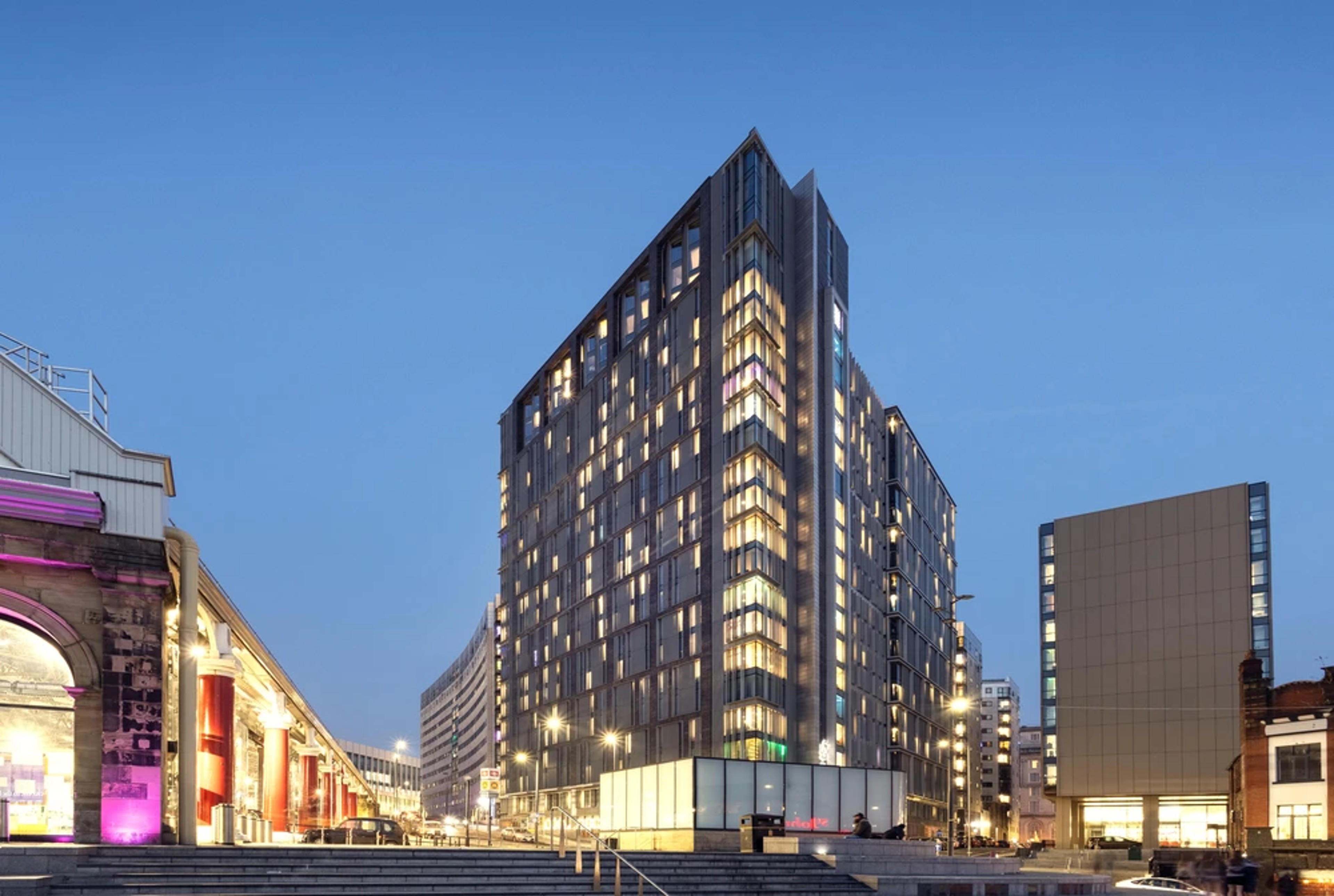 Exterior of Horizon Heights in Liverpool