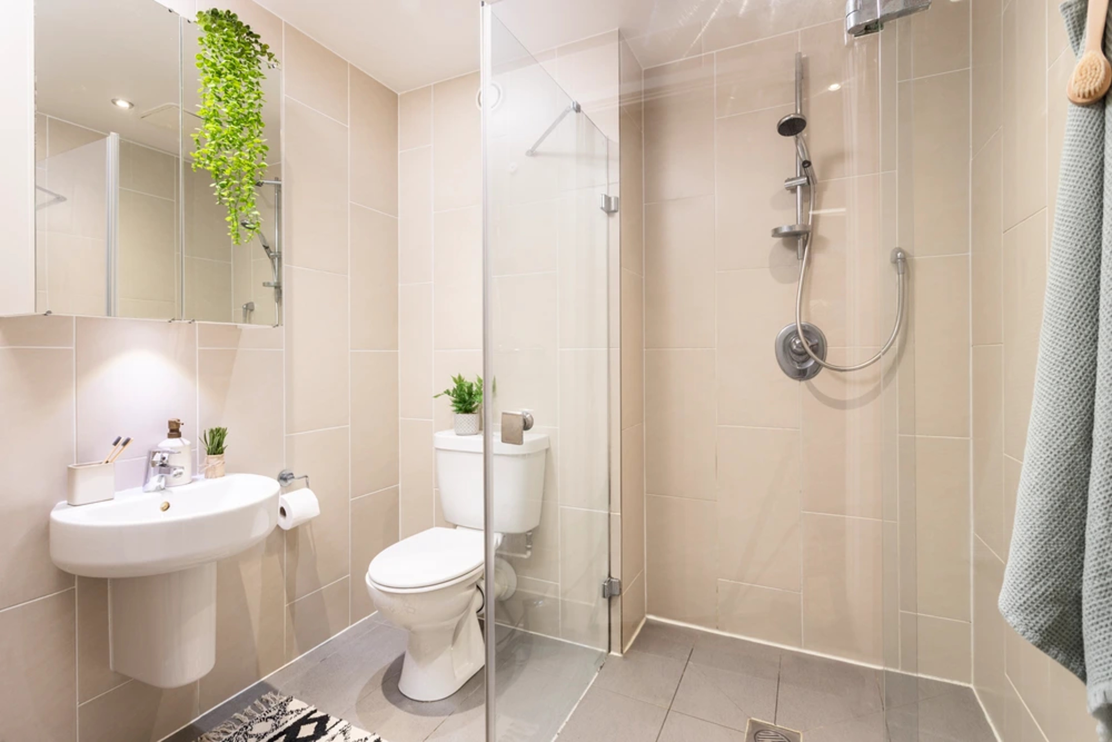 Bathroom in a Twin Studio Premium Range 