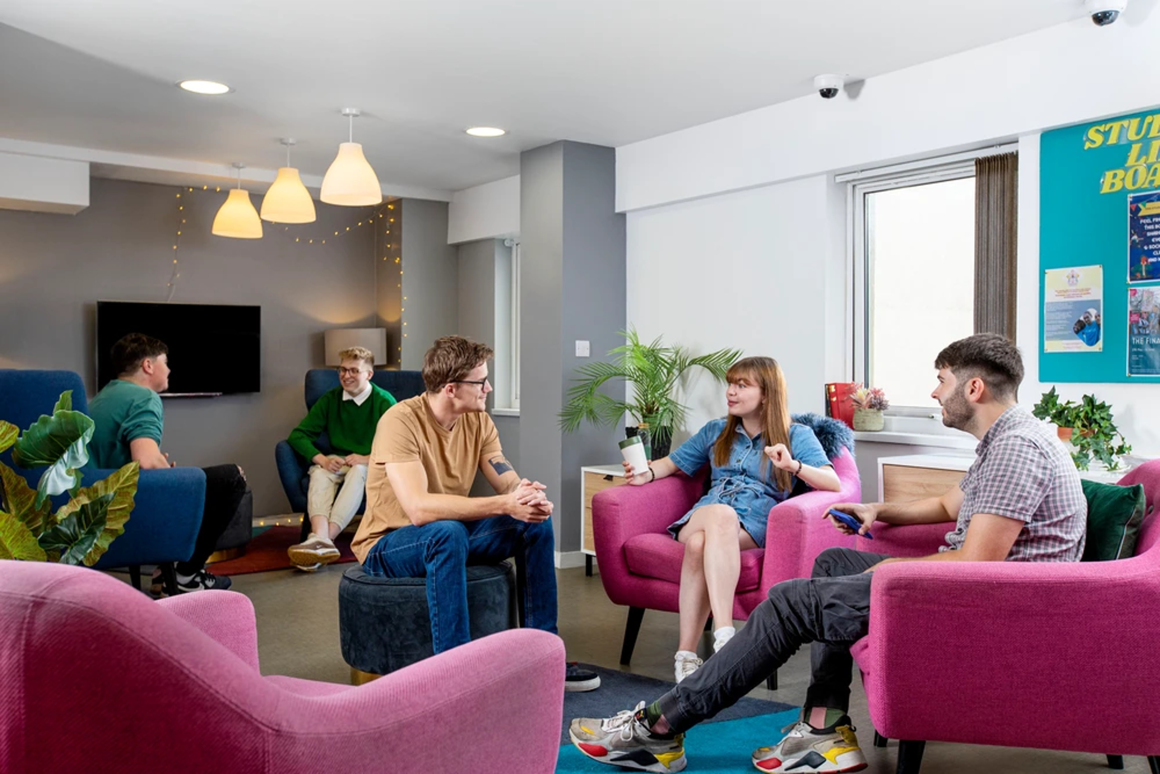 TV room in Ty Pont Haearn