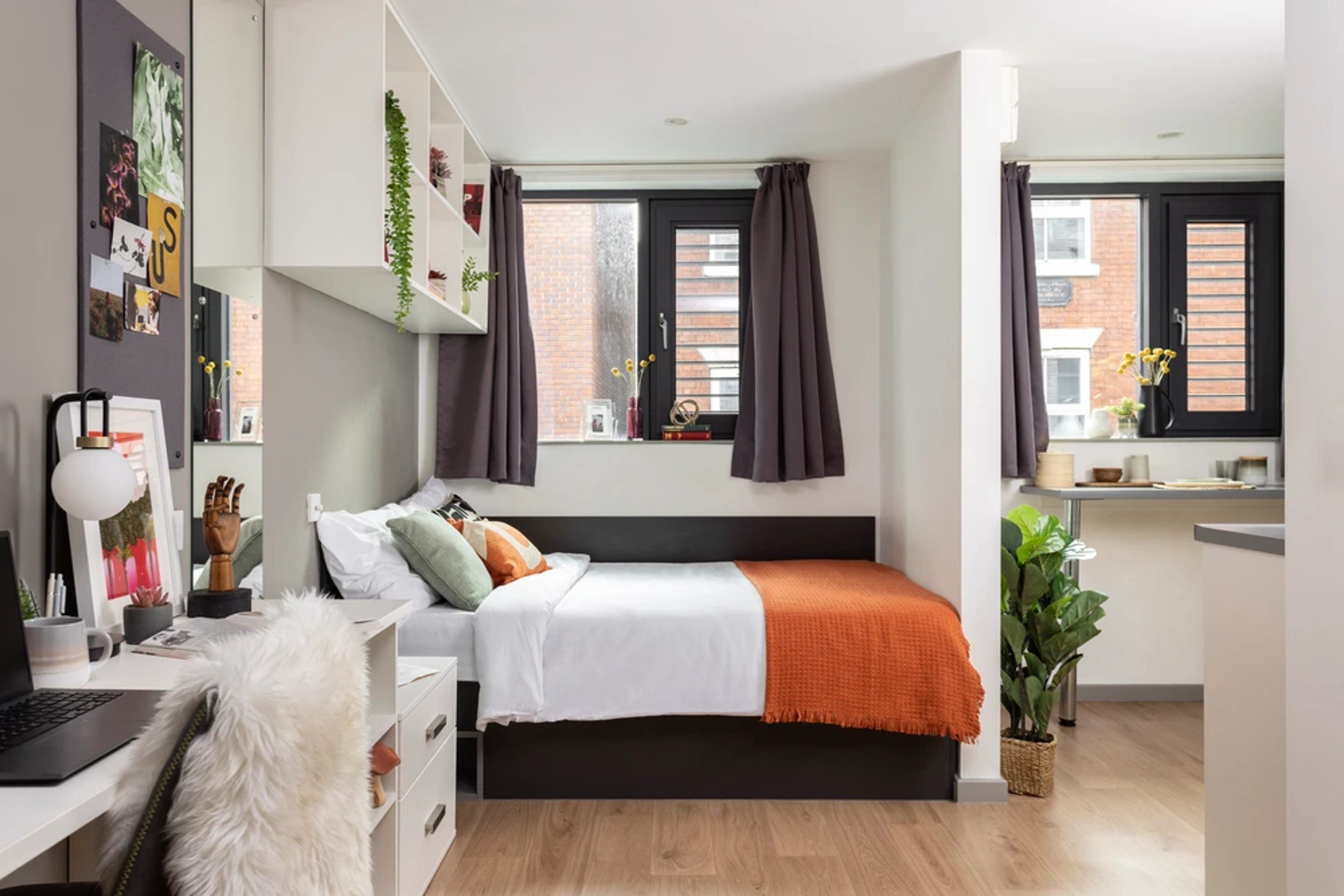 Bed in a Classic Accessible Studio