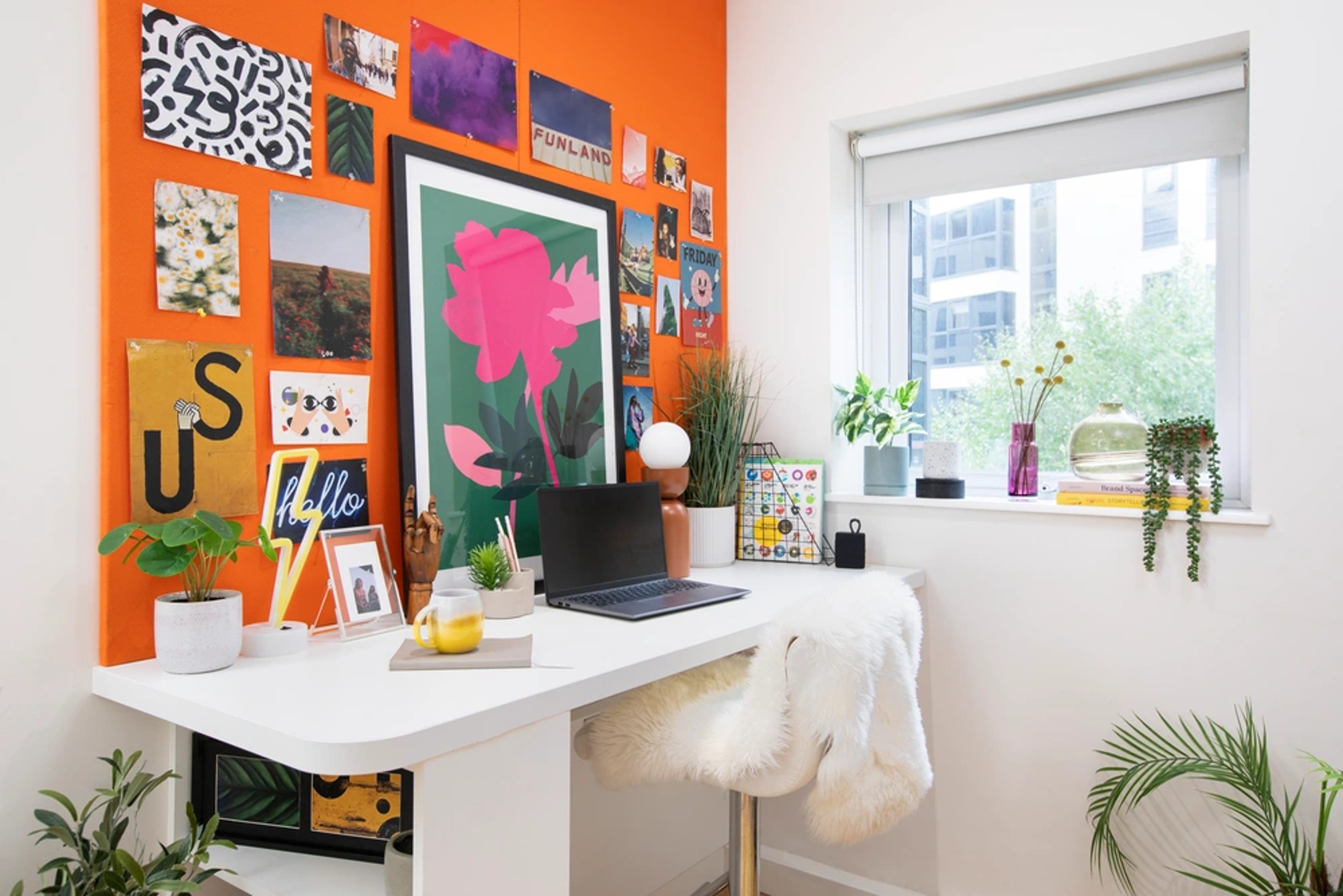 Study area in a Studio