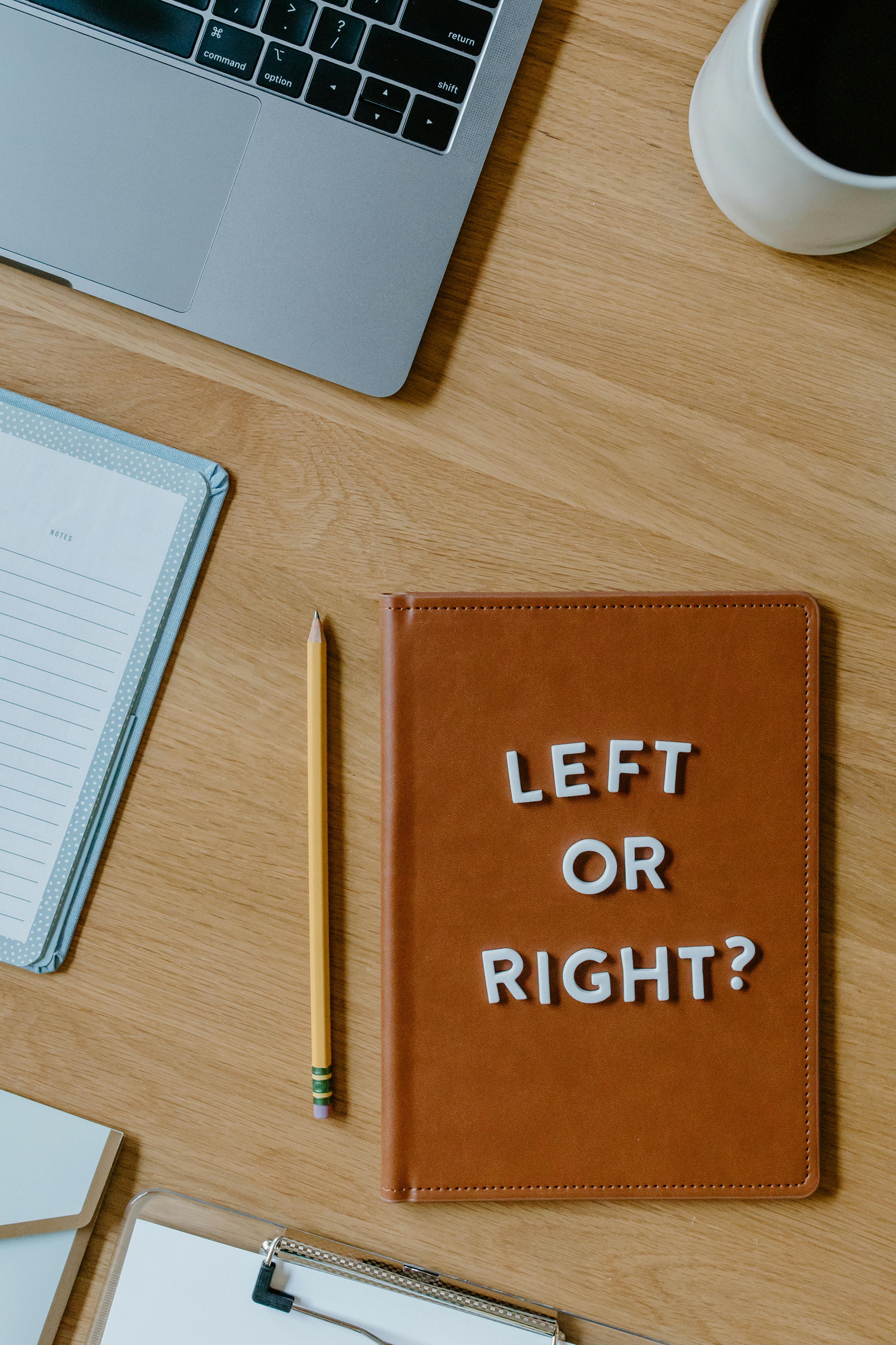 Photo of notebook with writing on it