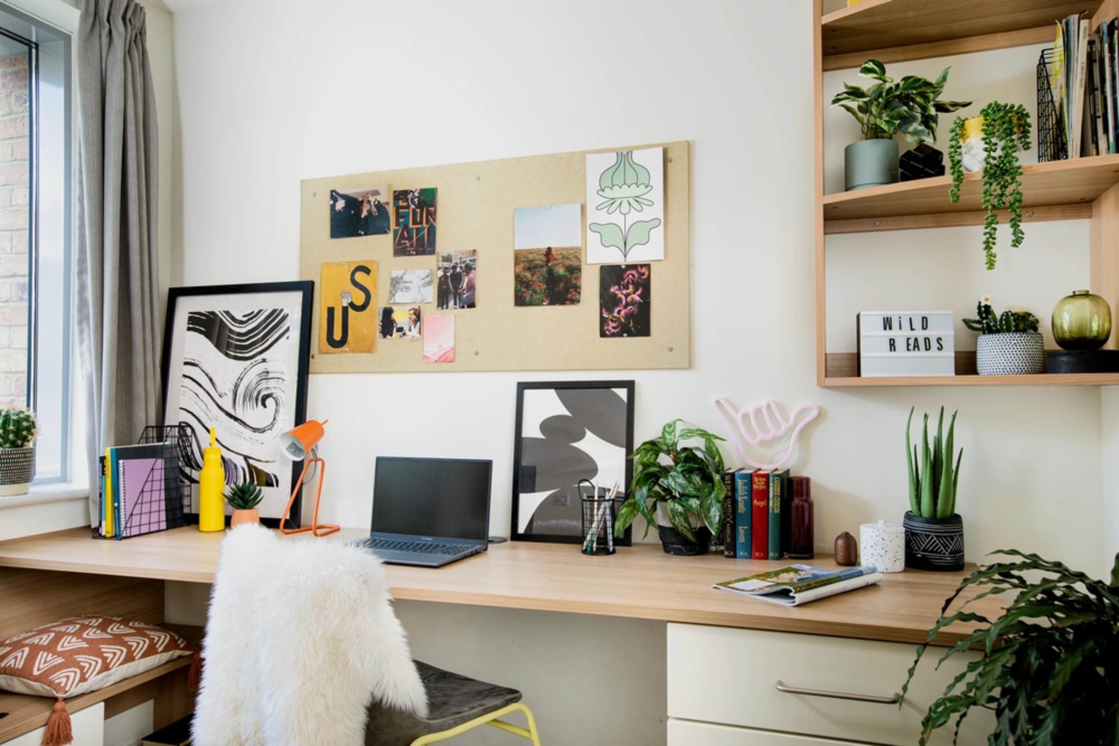 Study space in an Ensuite room