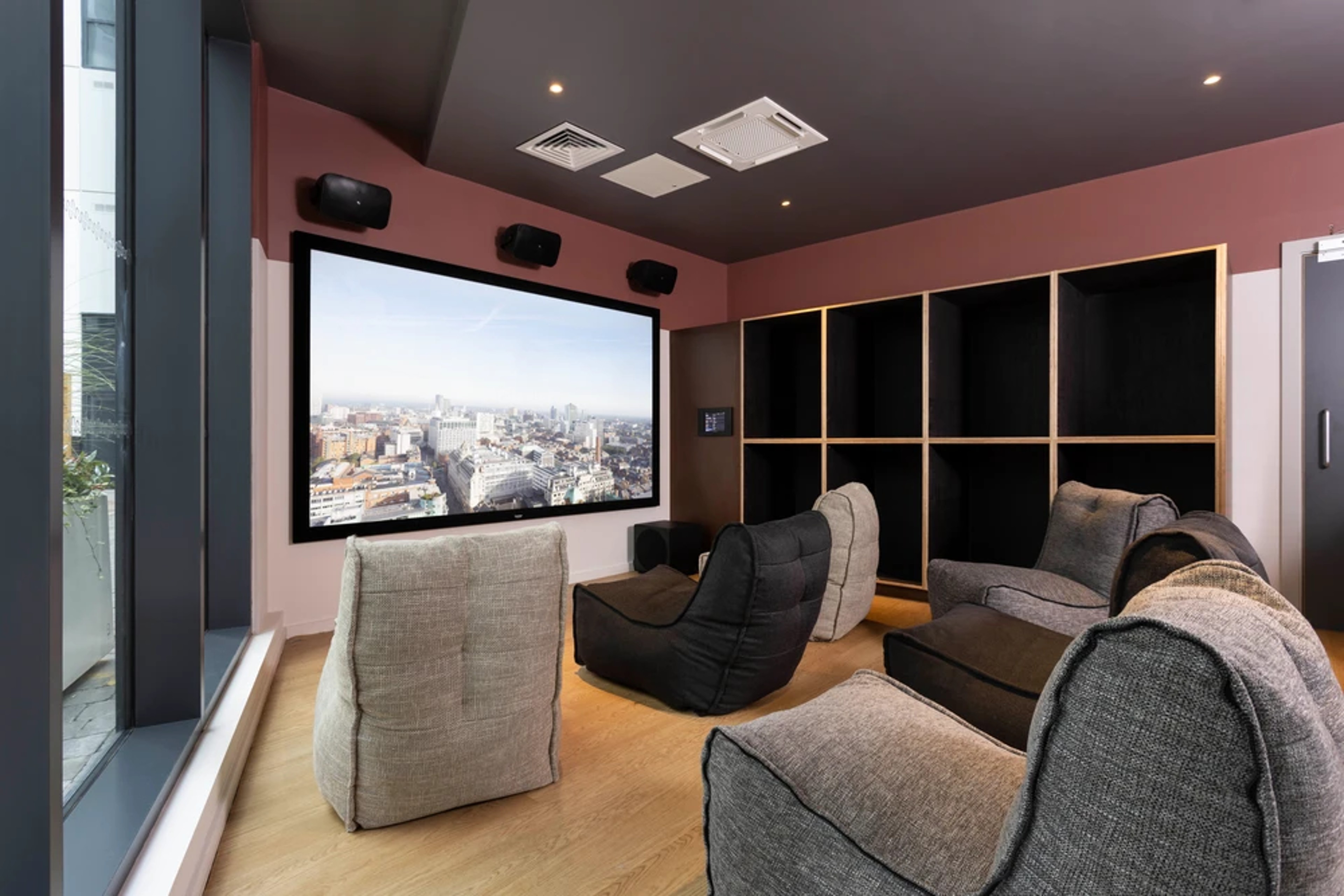 Cinema and Yoga room