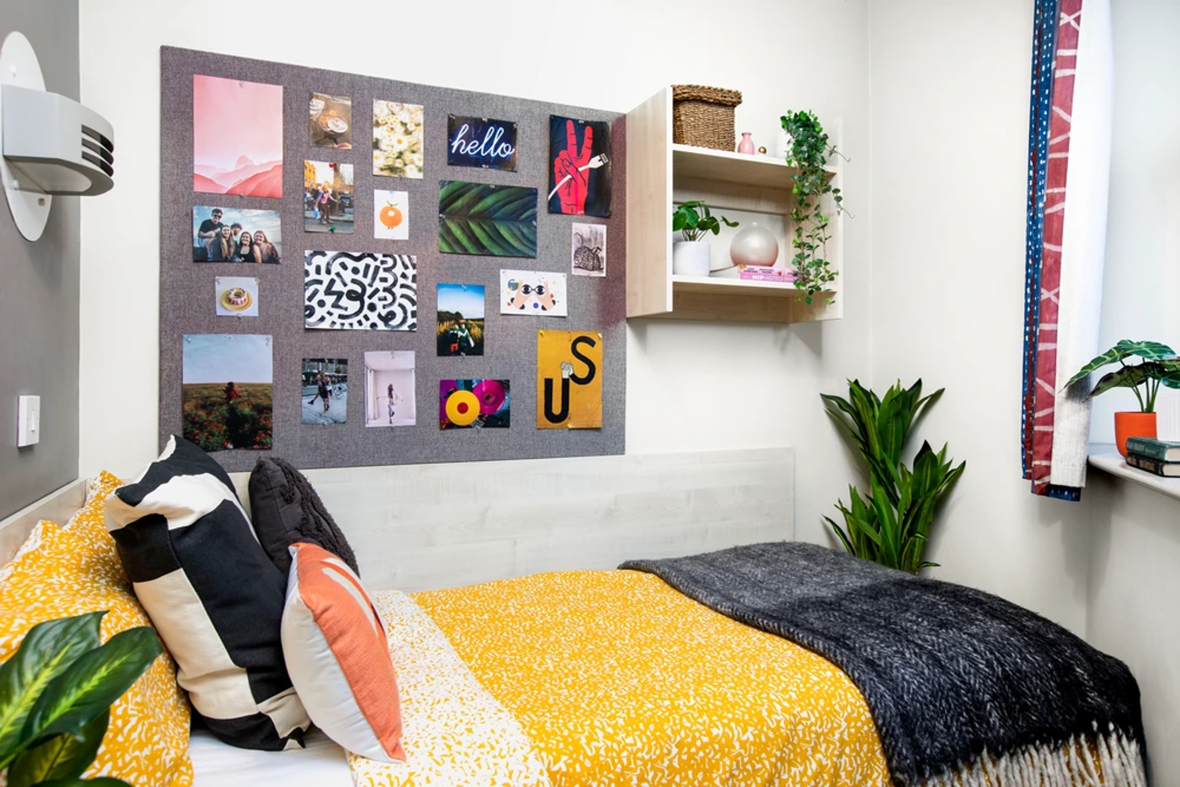 Bed in an En-suite room