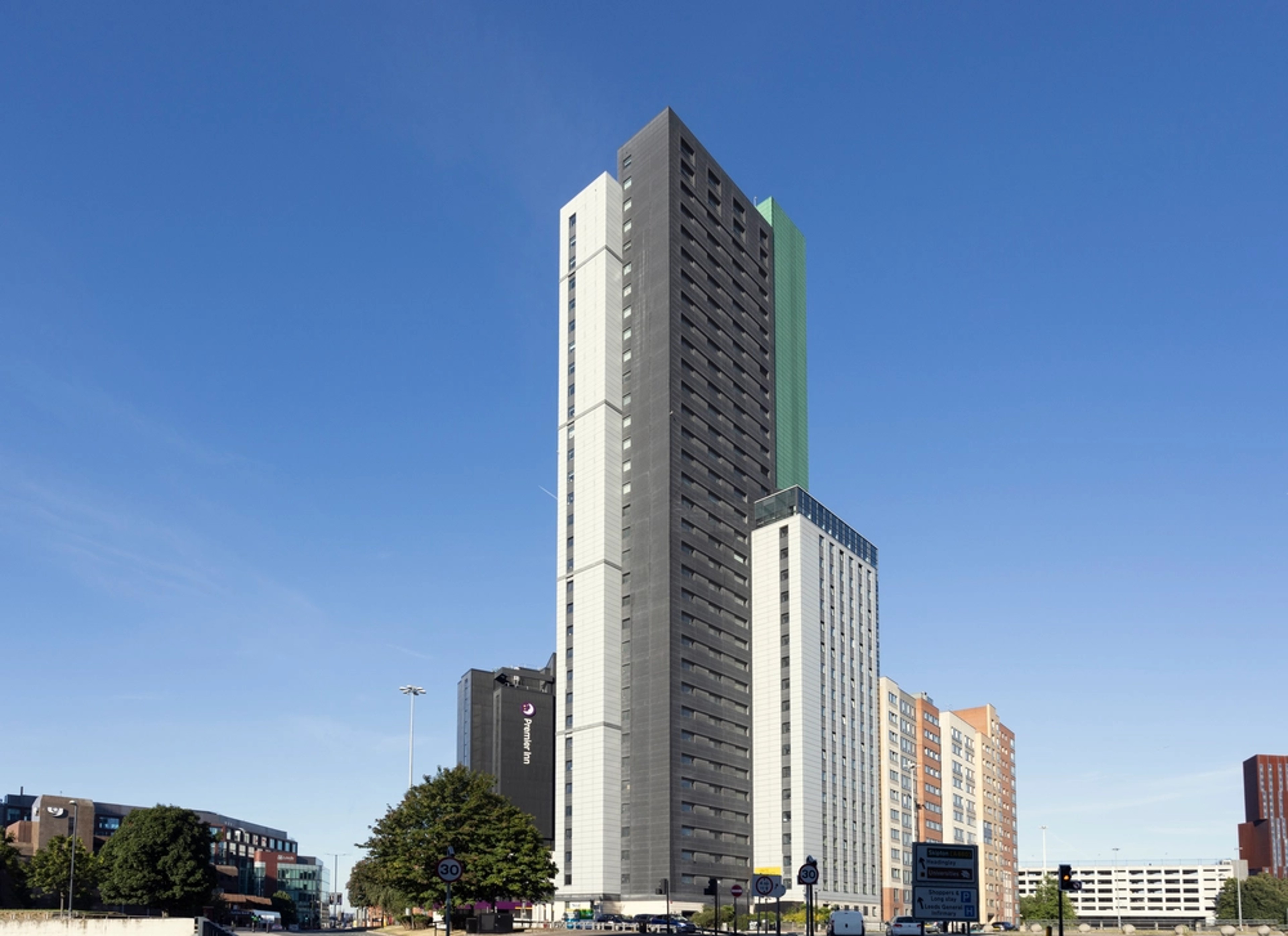 Exterior of The Plaza and Sky Plaza