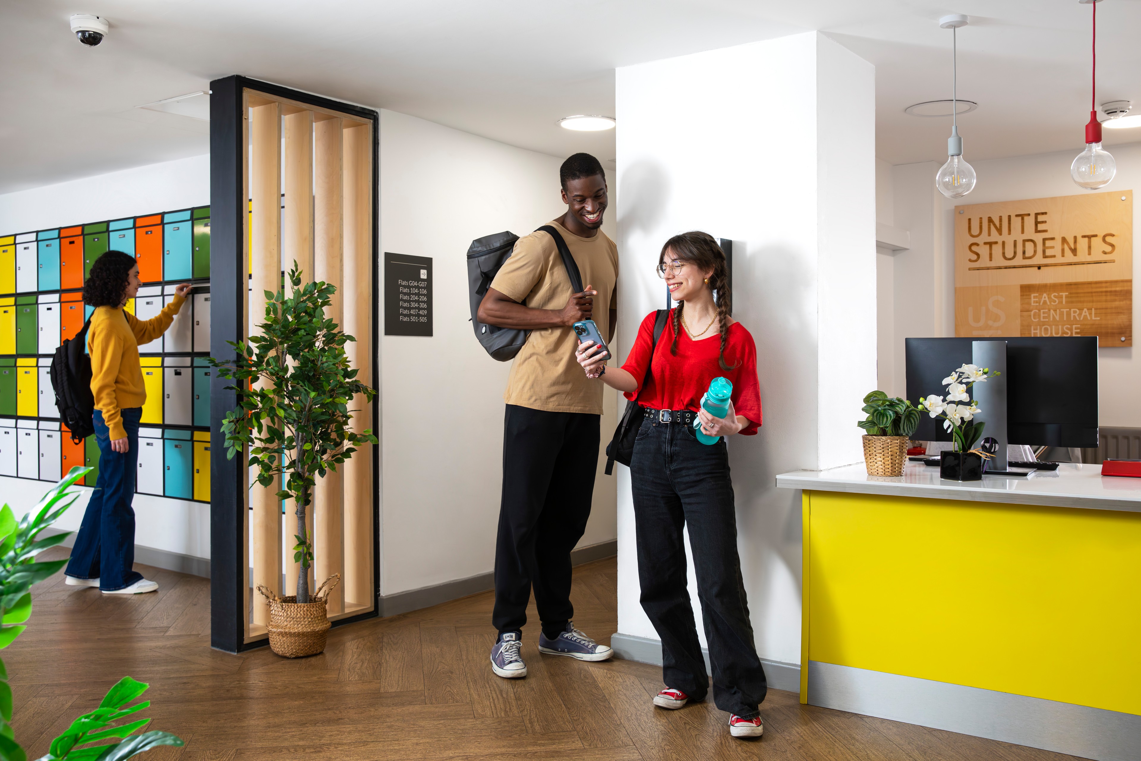 Students in Reception