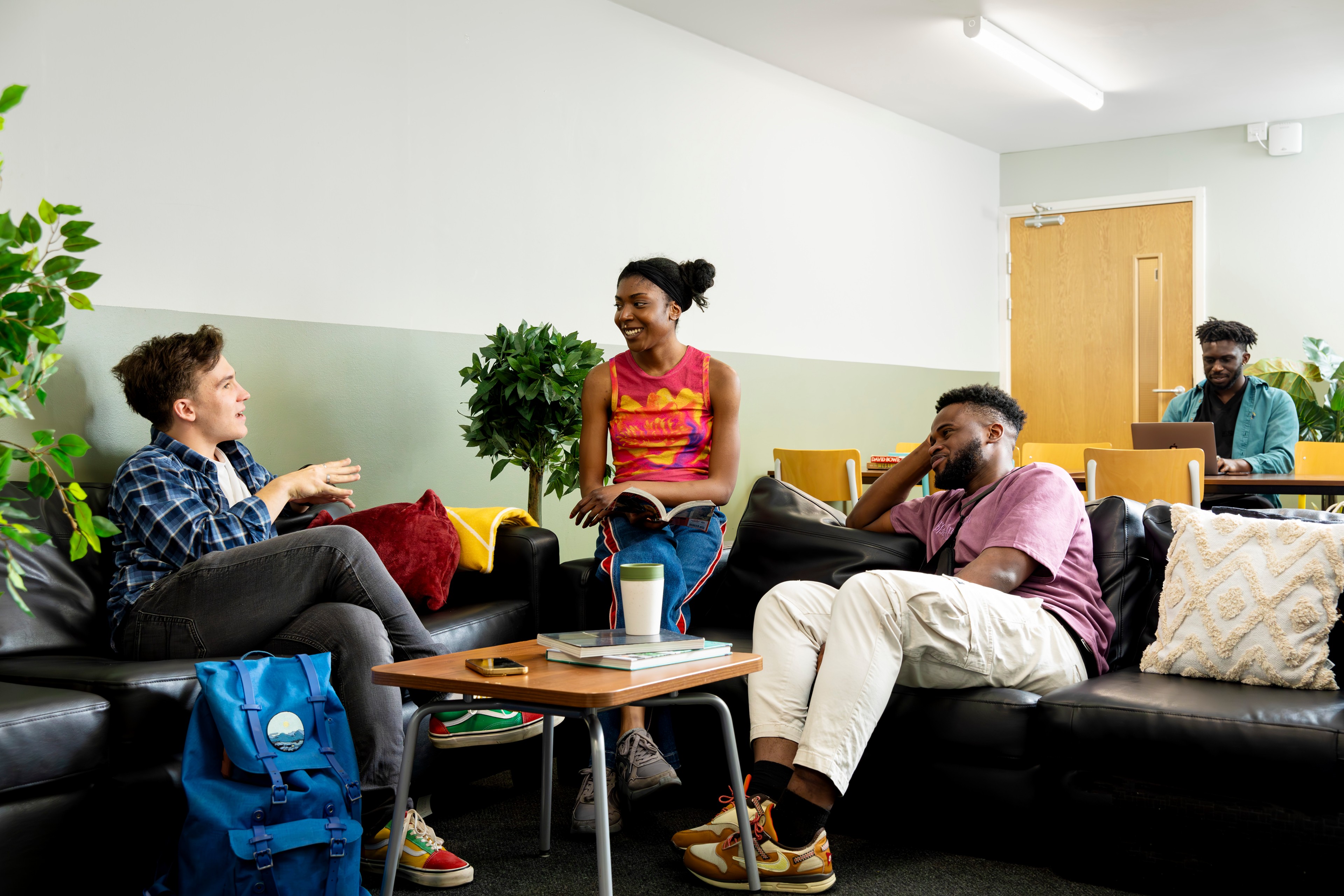 Games room at Cross Court House