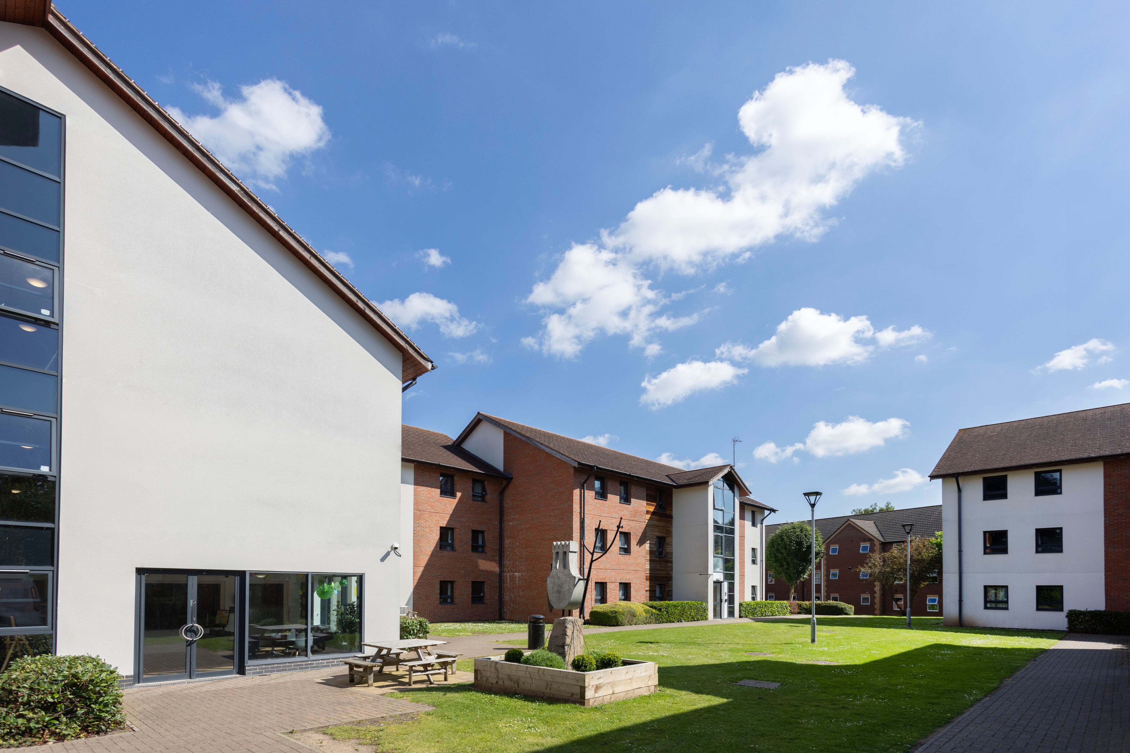 Exterior of William Morris Halls
