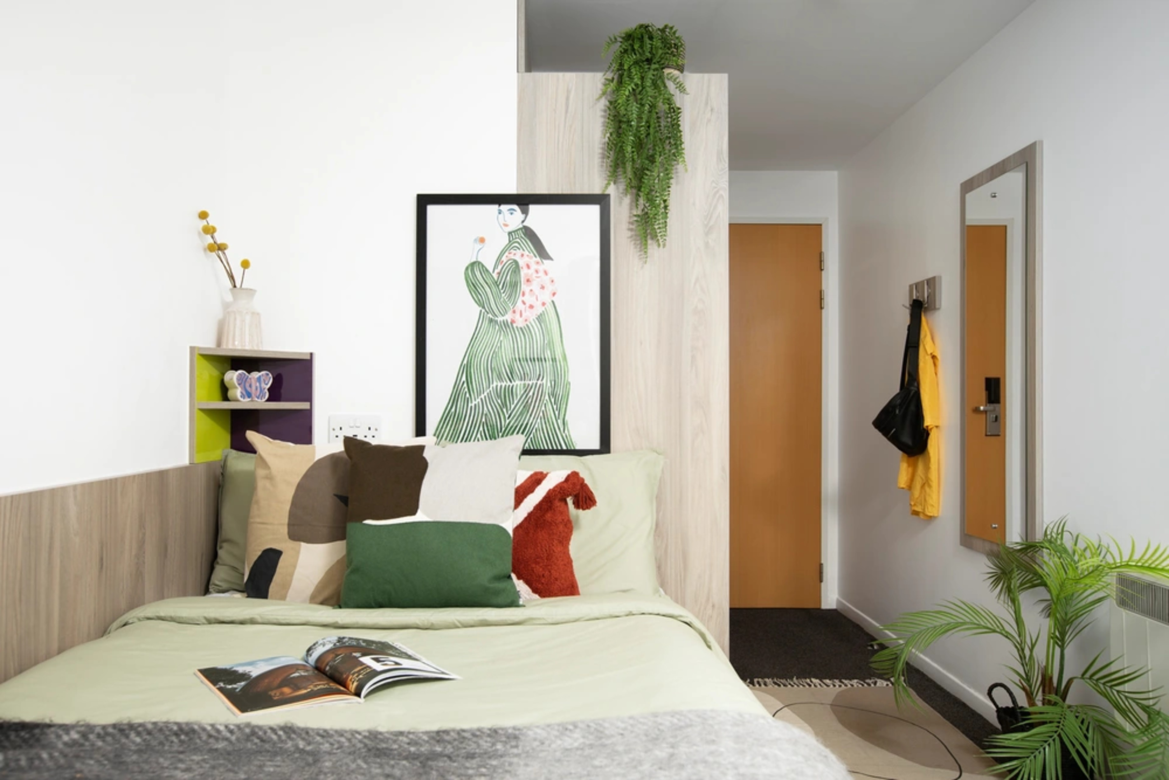 Bed in an En-suite room