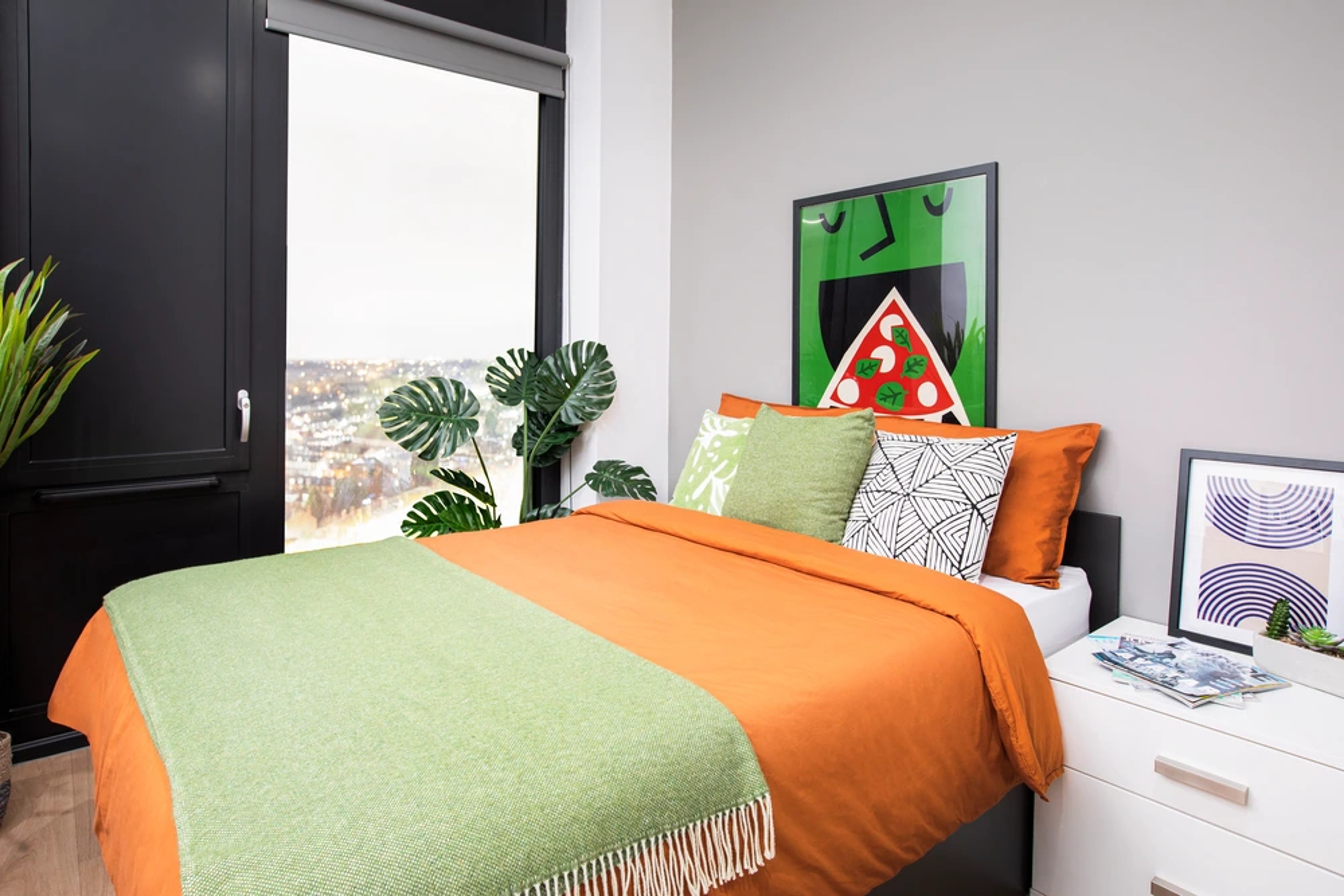 Bed in a Studio 