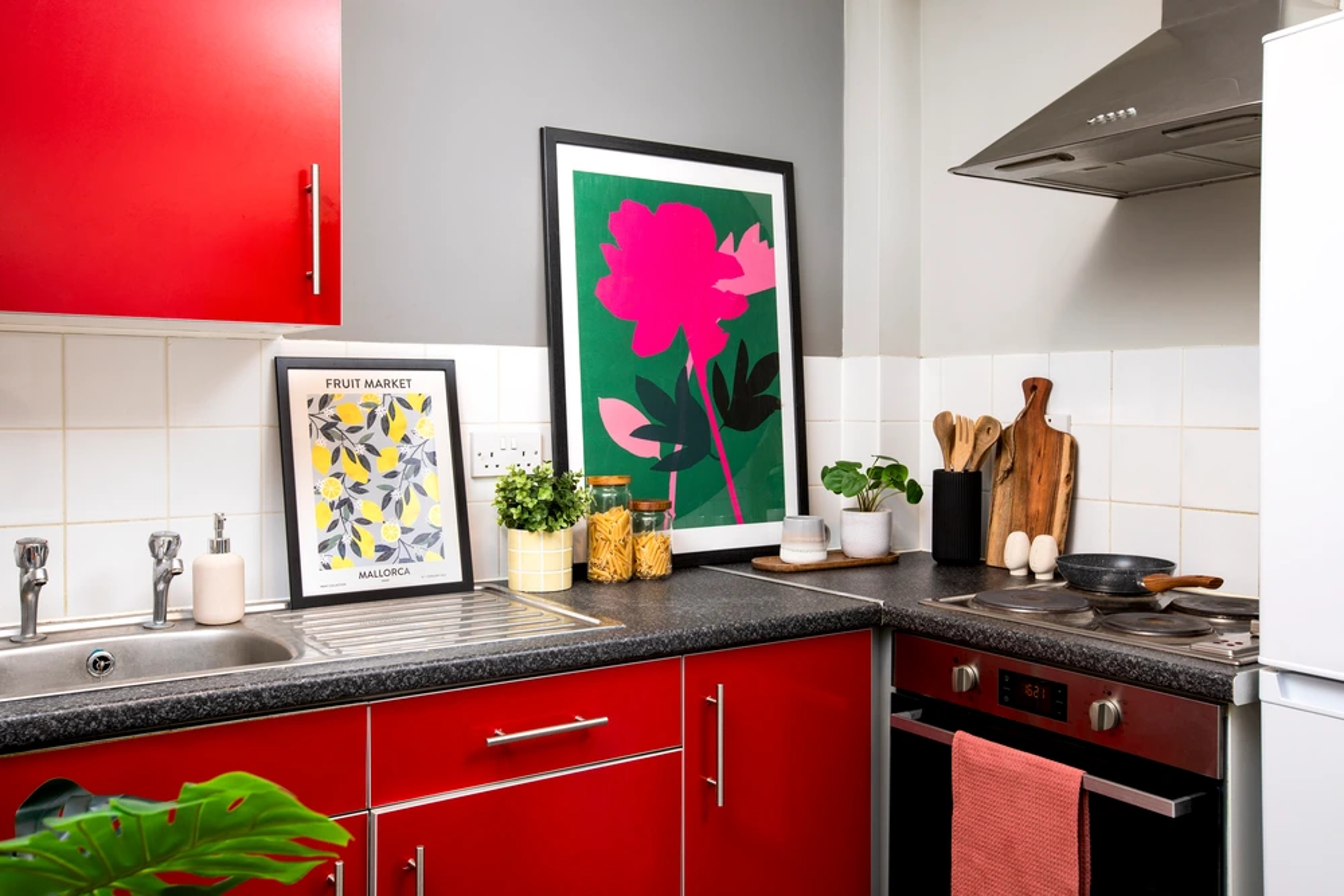 Kitchen in a Premium Studio