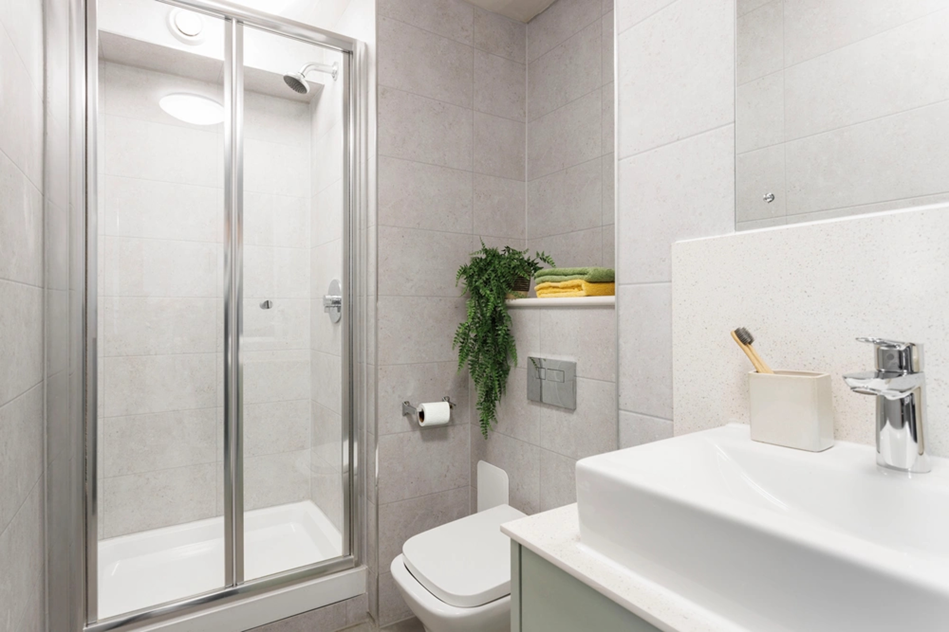 Shared bathroom