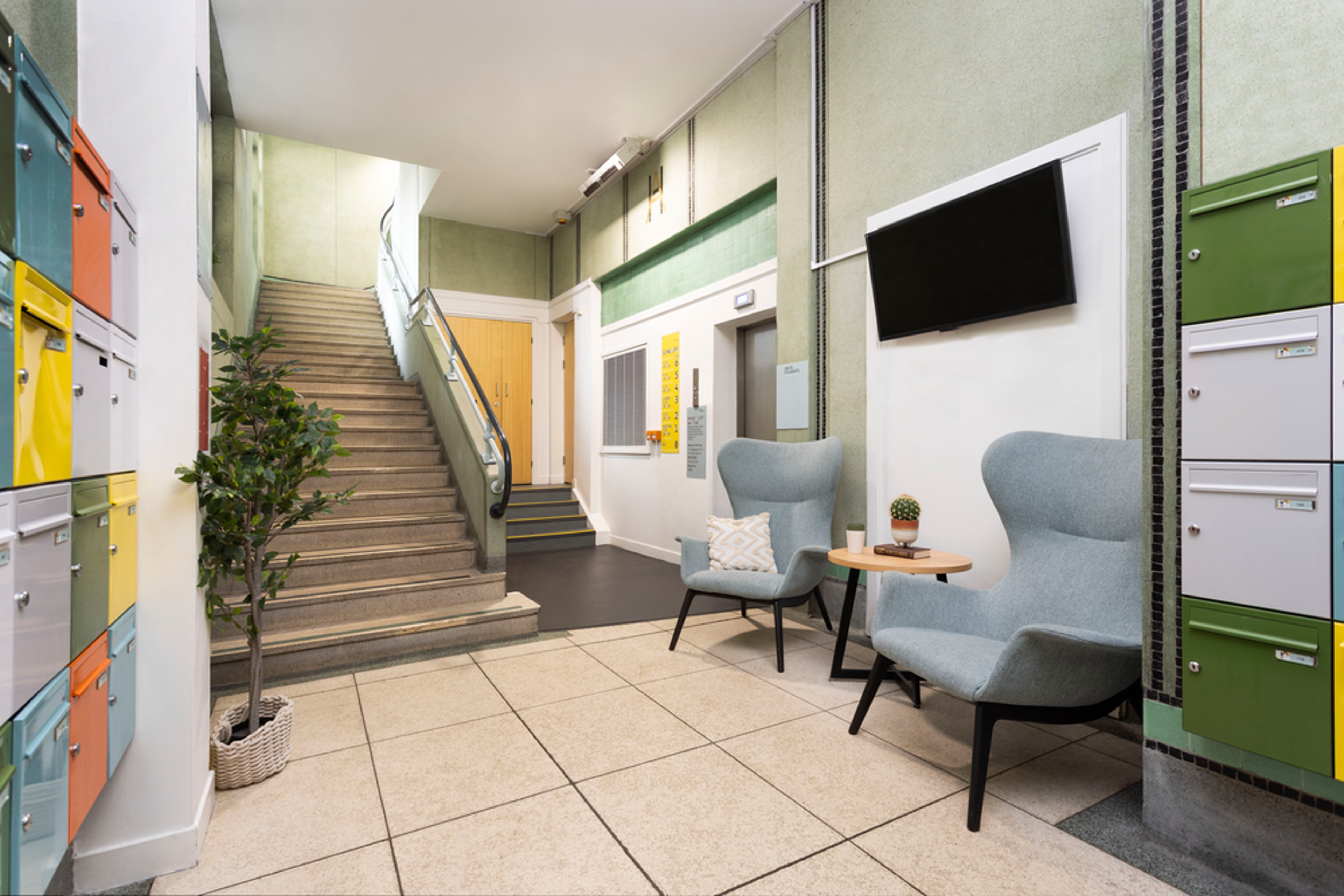 Reception area