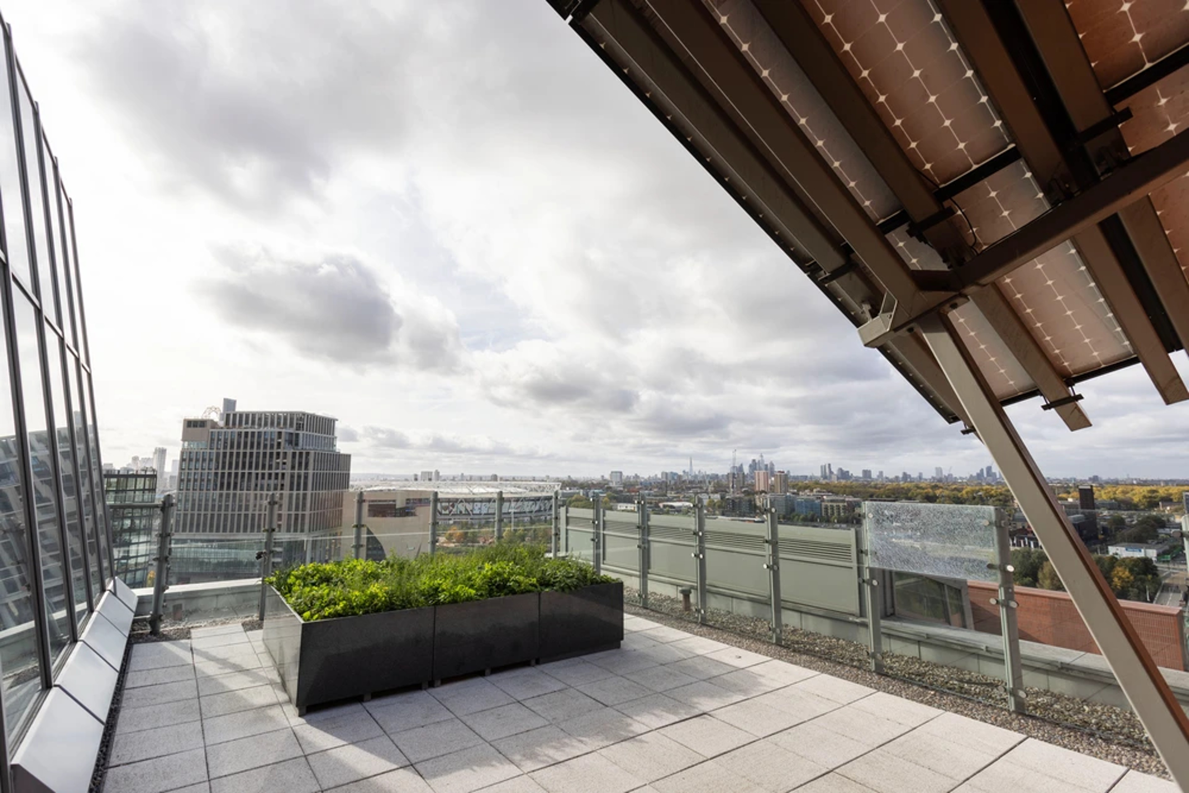 Roof terrace