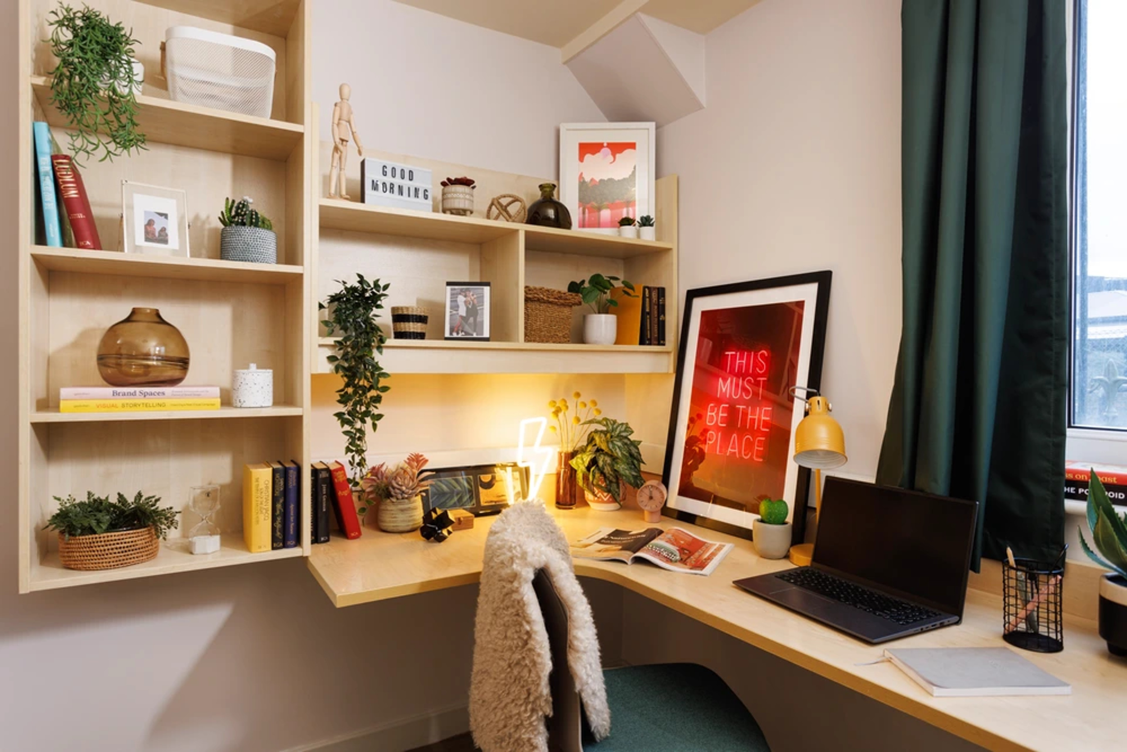 Study space in an Ensuite room
