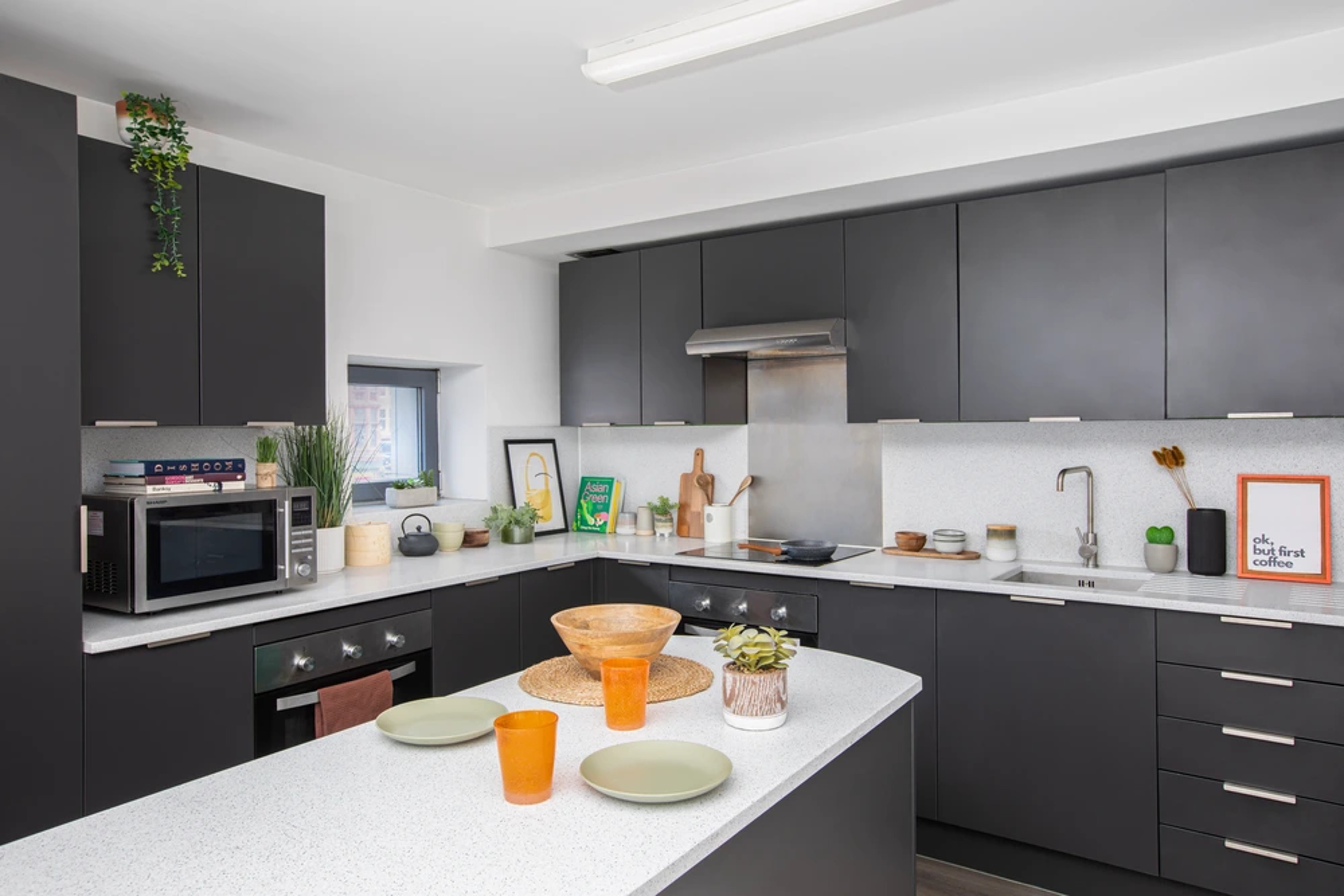 Shared kitchen for ensuite rooms