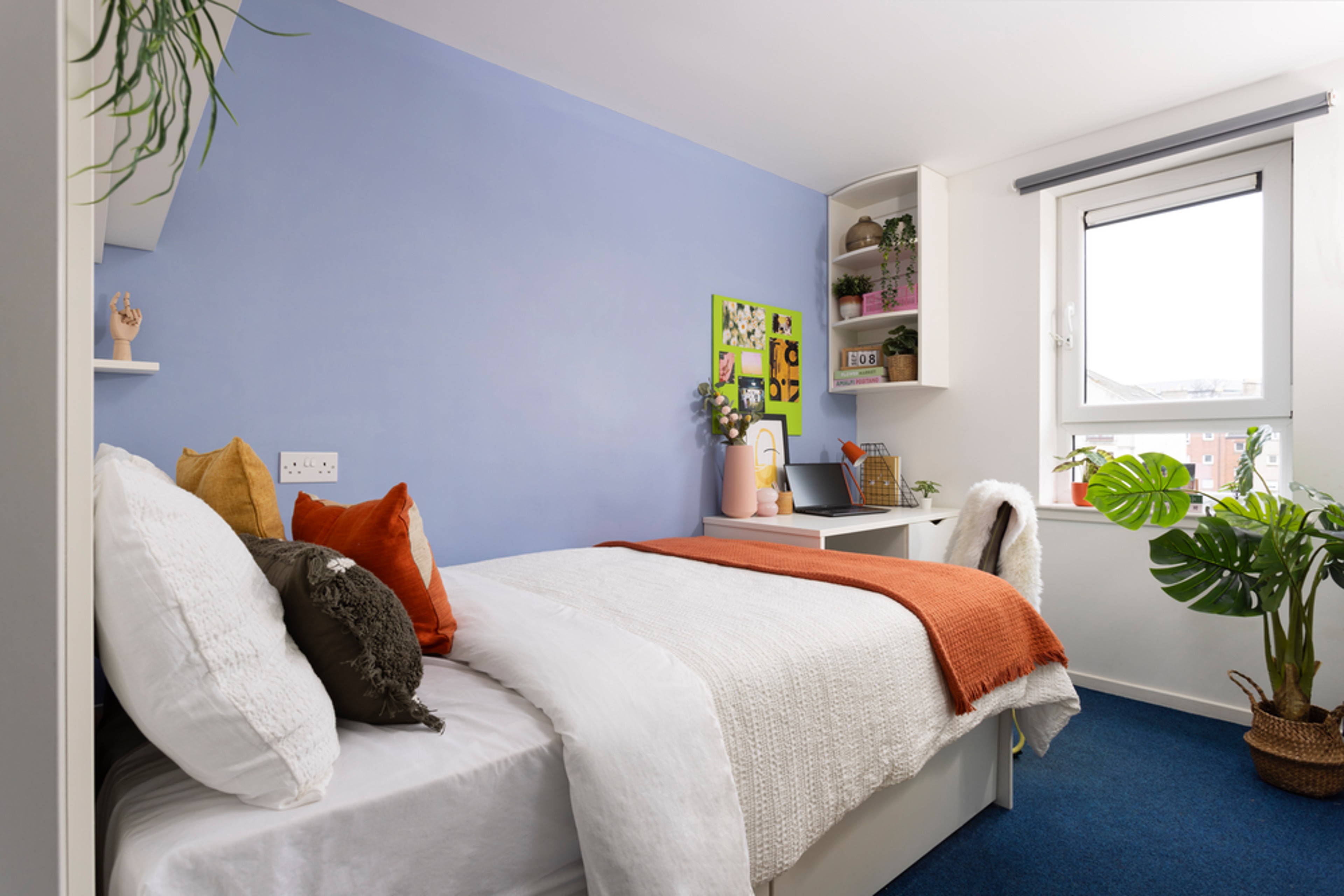 Bed in an En-suite room