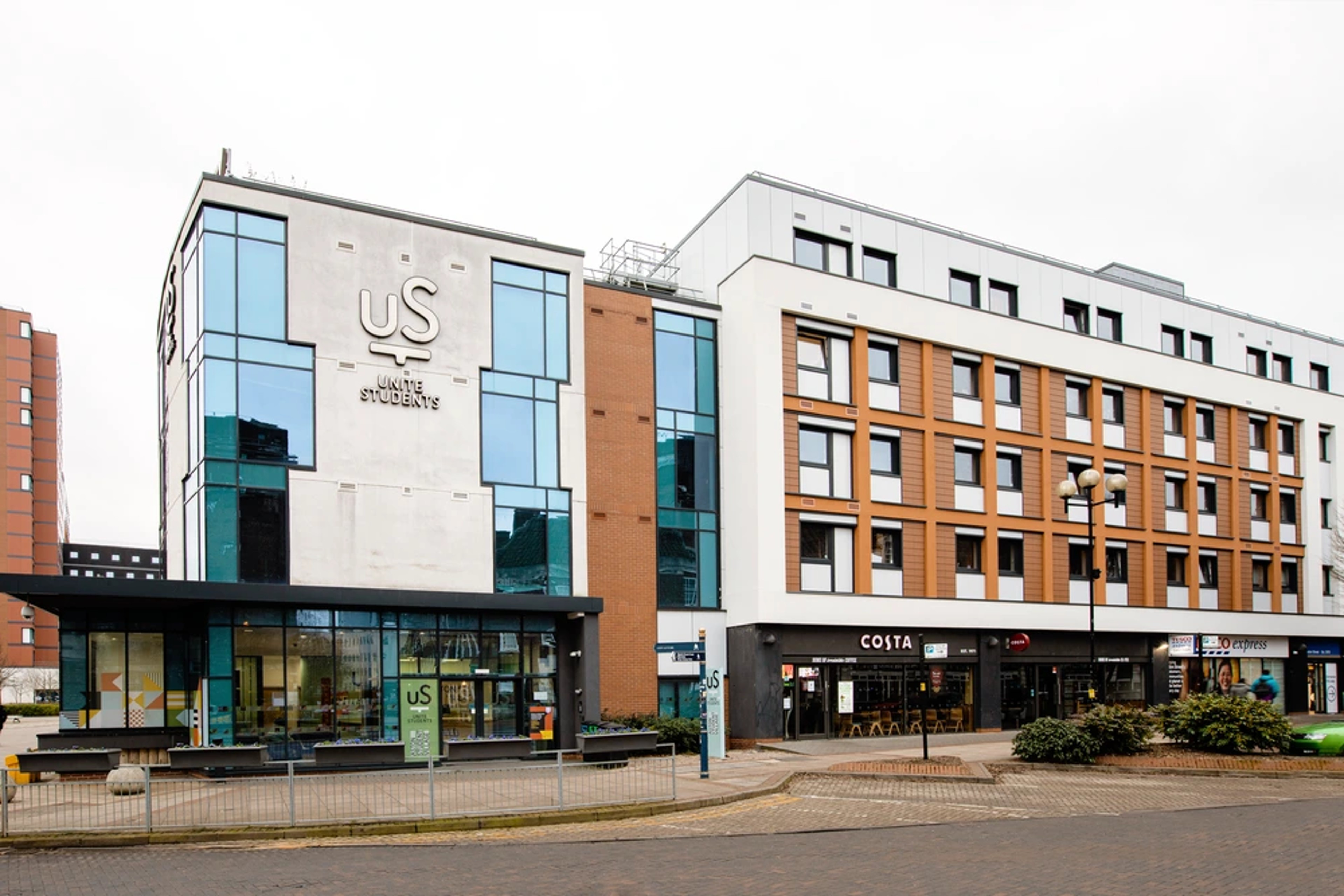 Exterior of the building