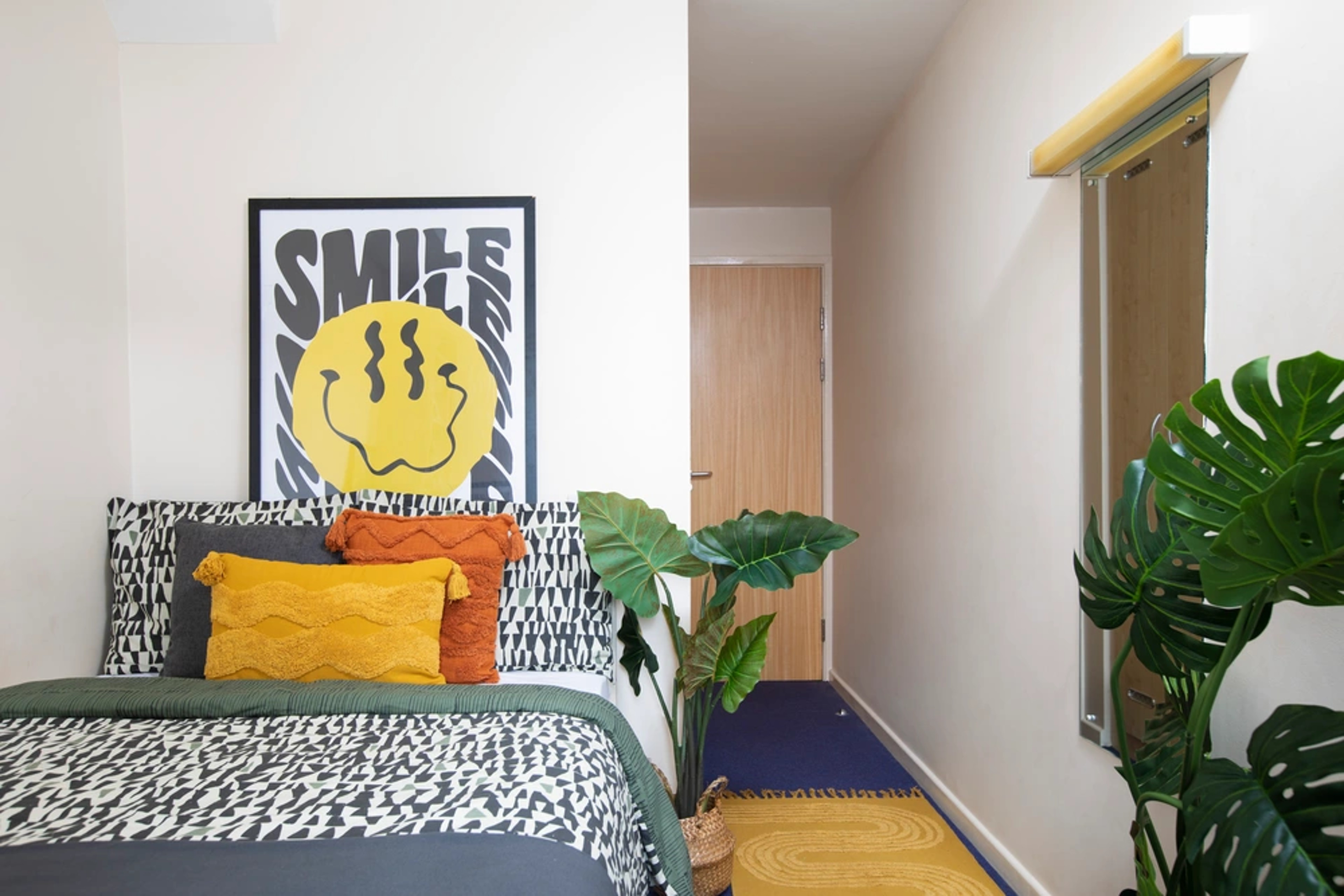 Bed in an En-suite room