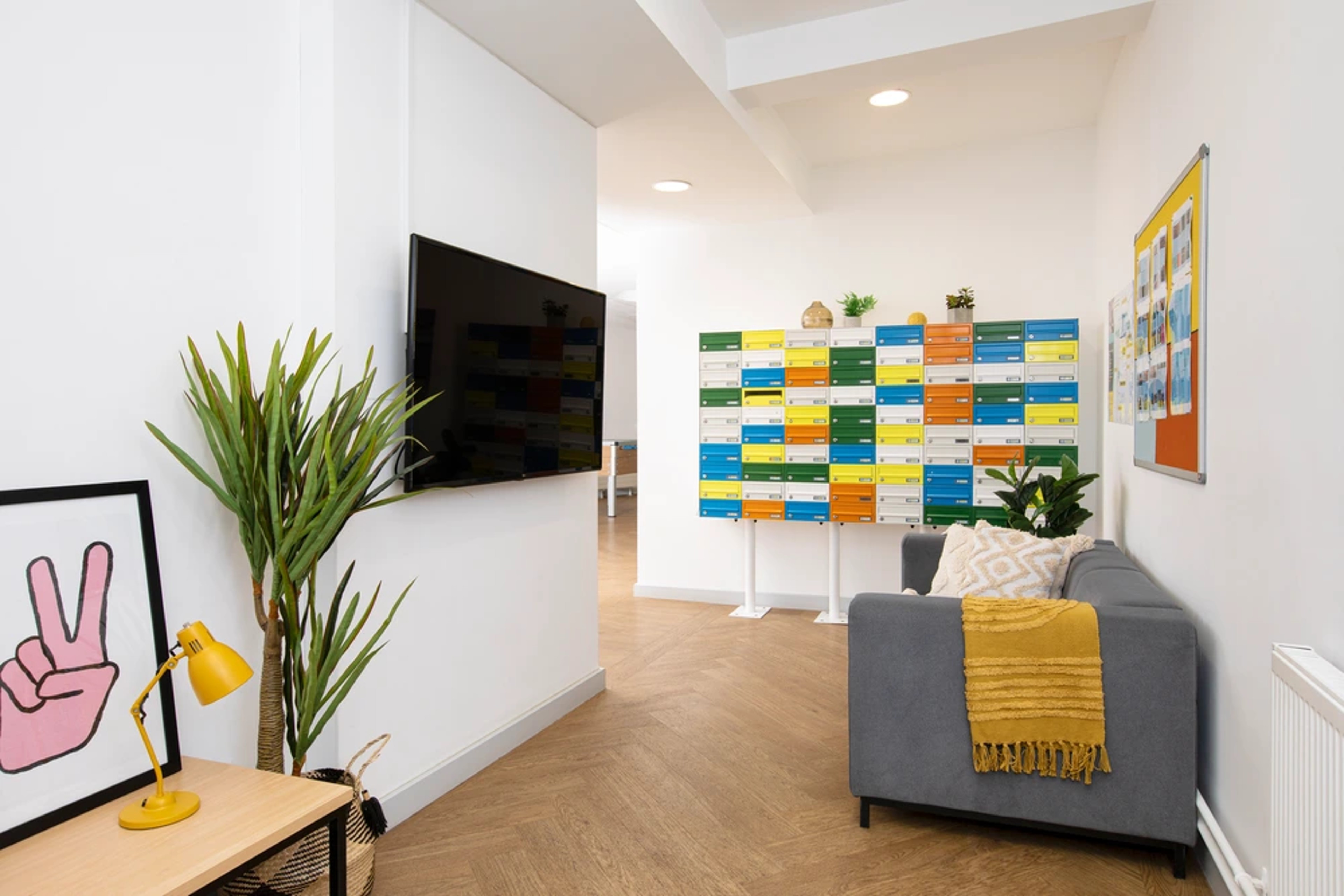 The common room at Lakeside