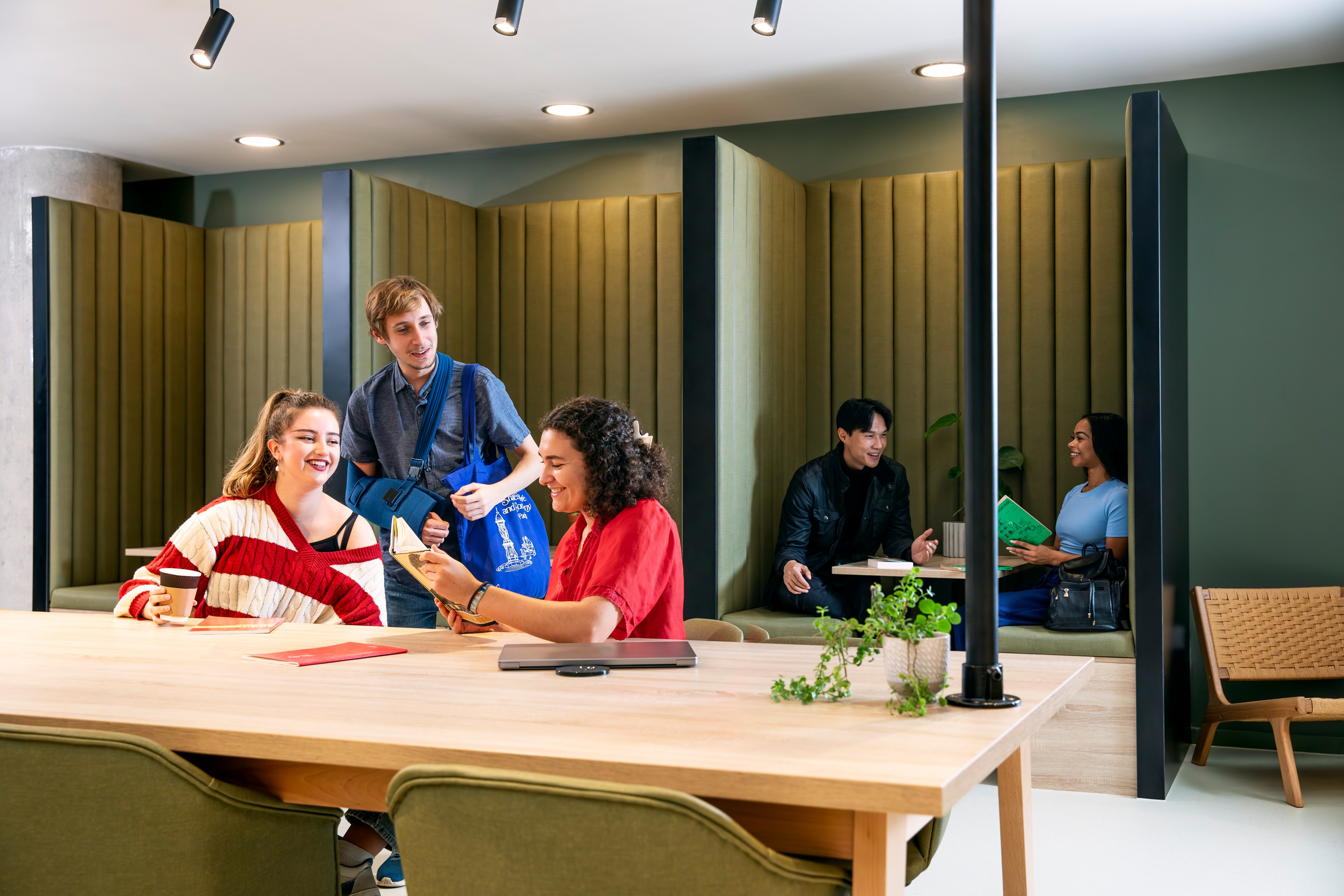 Study space at Stapleton House