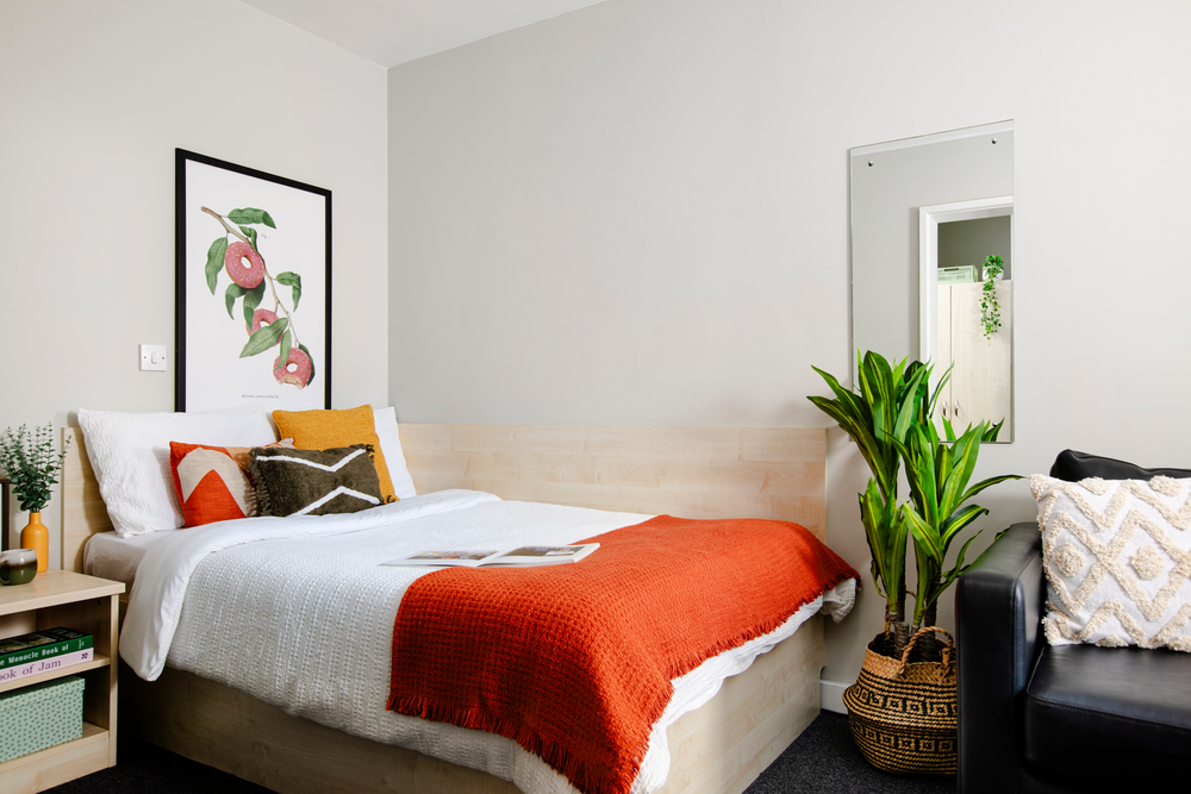 Bed in a Studio