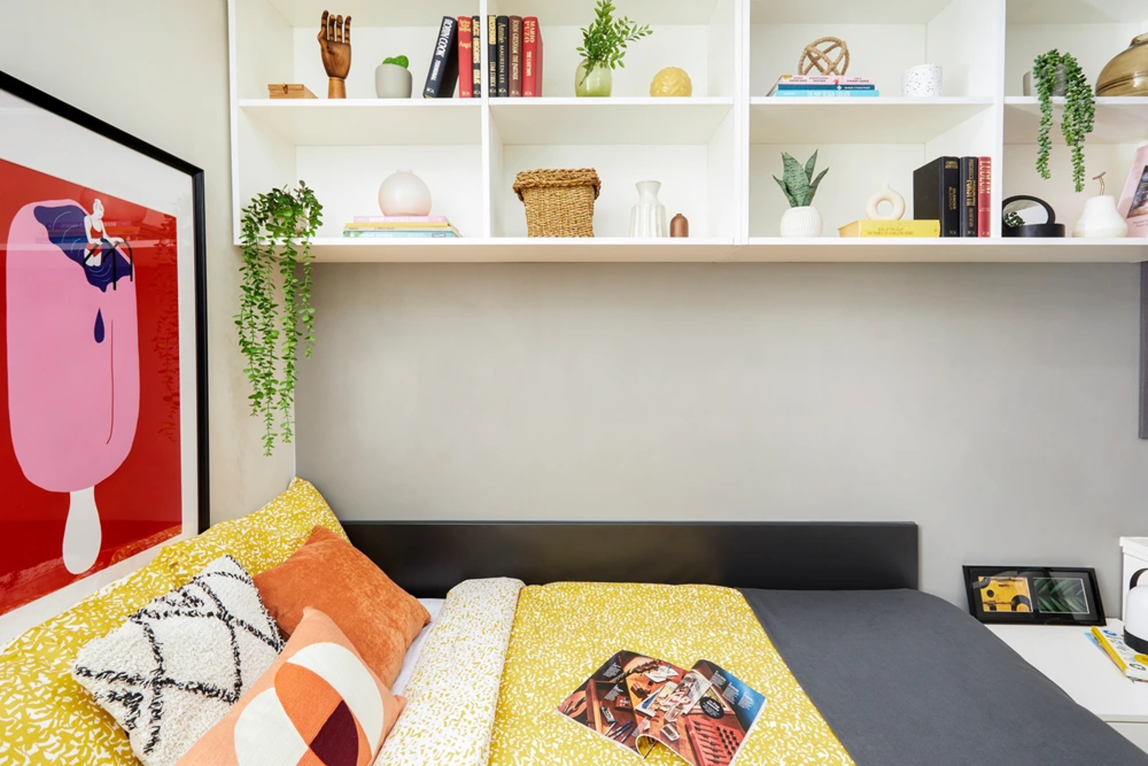 Bed in an En-suite room