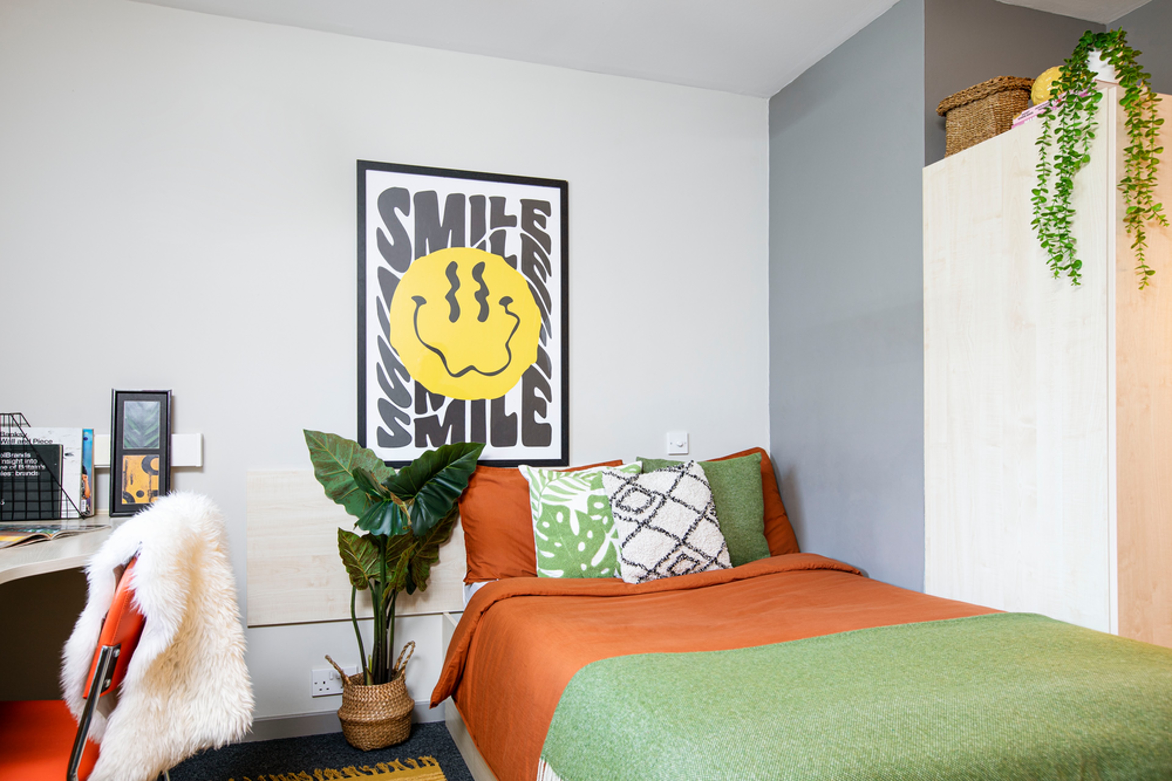 Bed in an En-suite room