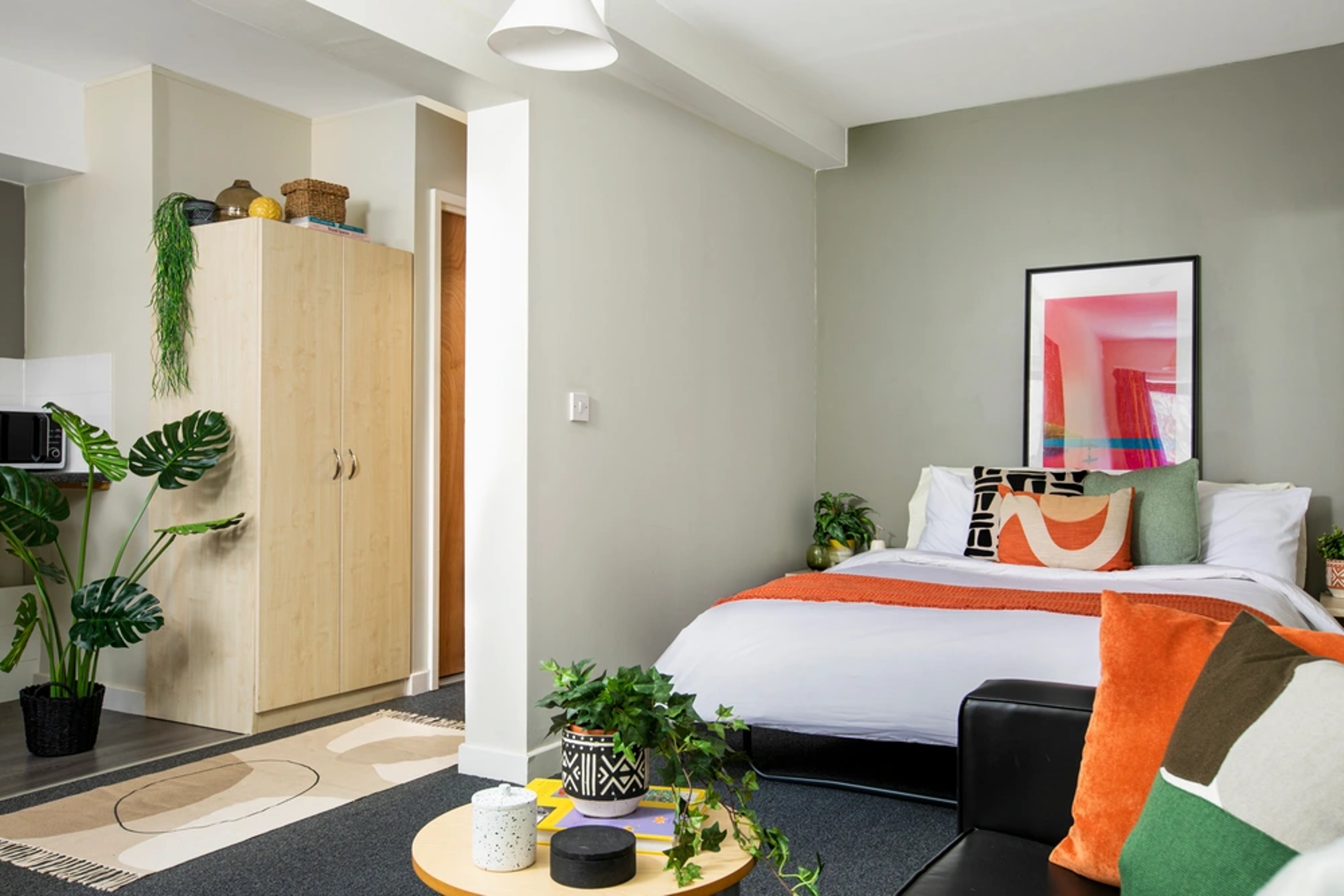 Bed in a Premium 1 Studio 