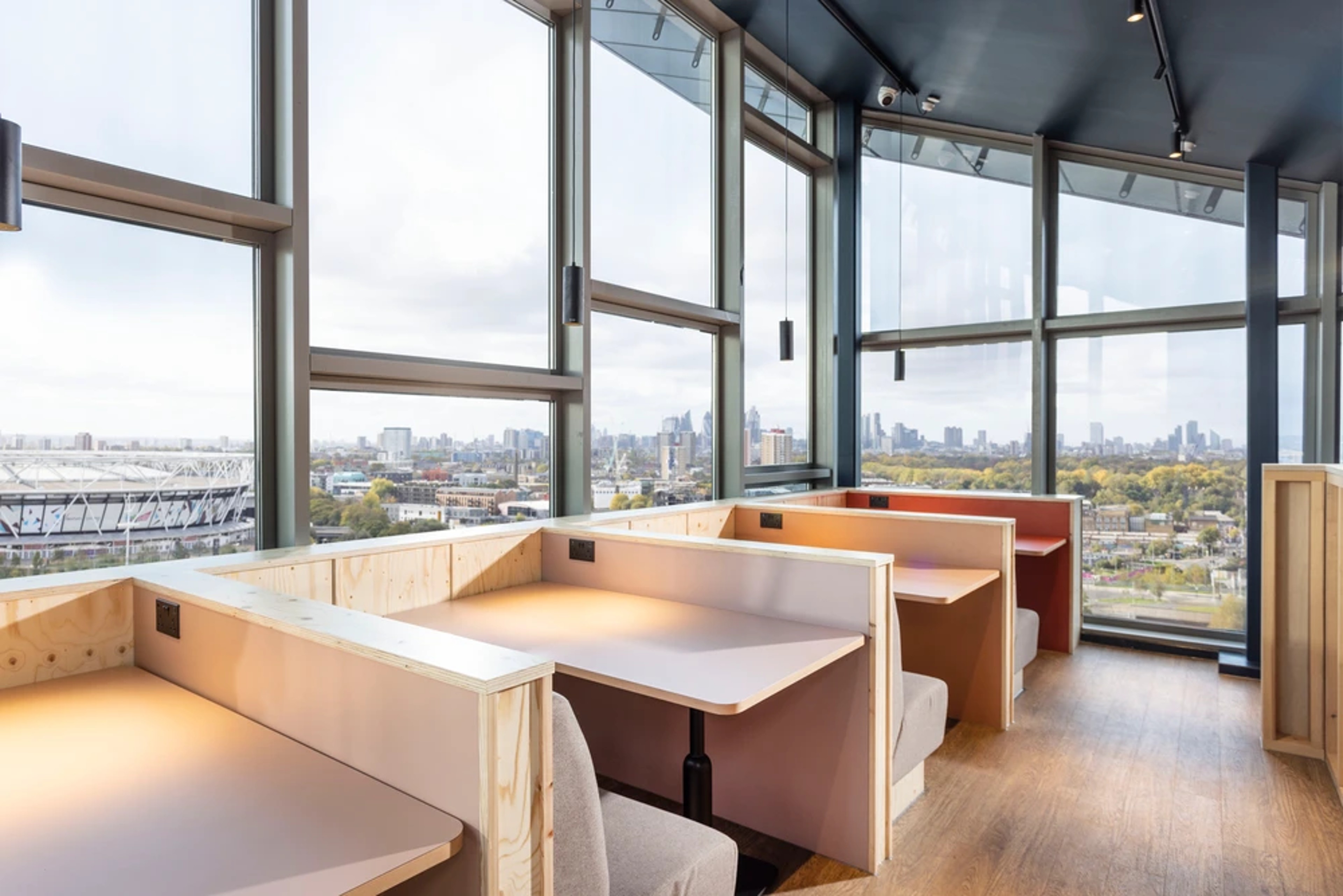 Common room seating area