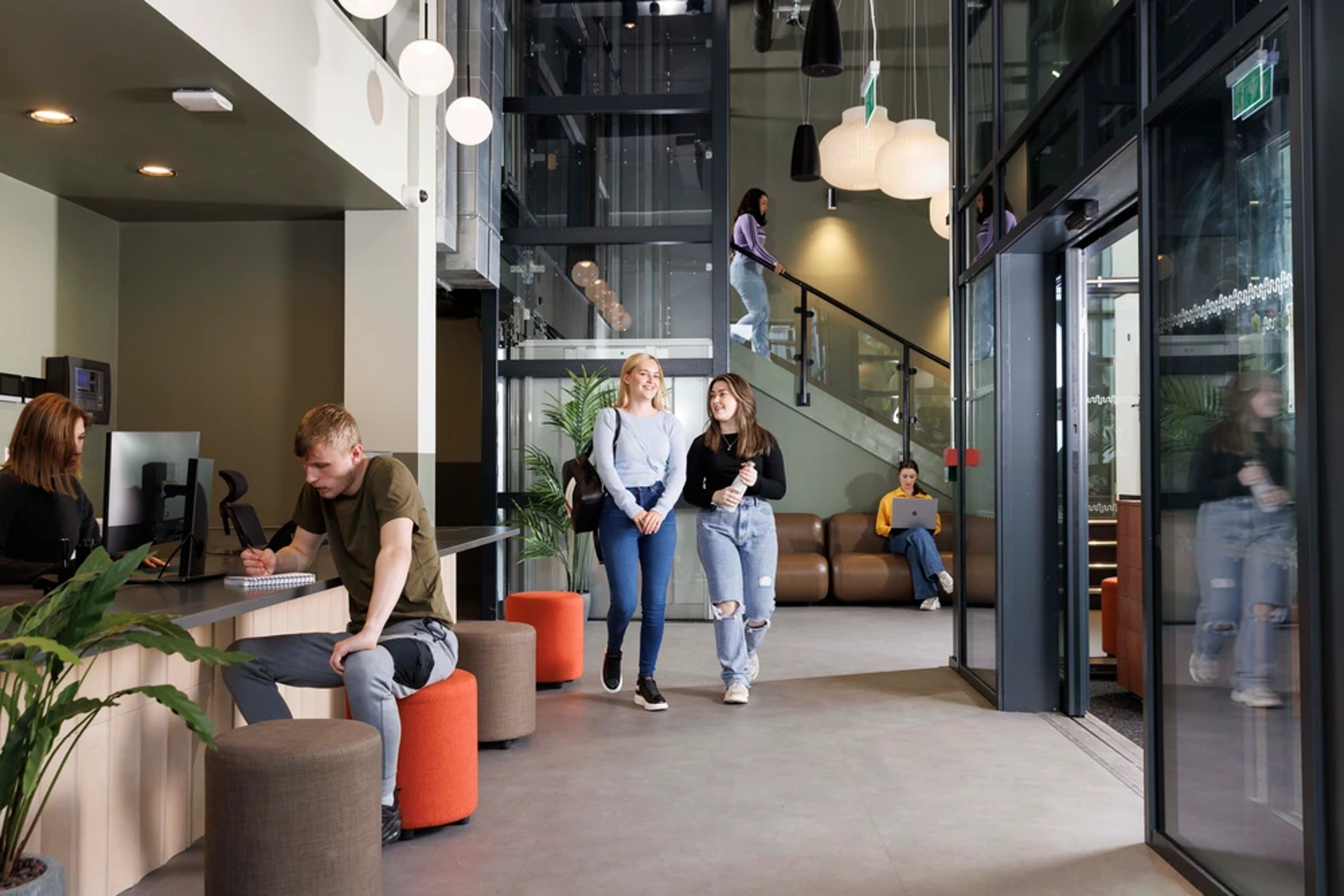 Students in Reception