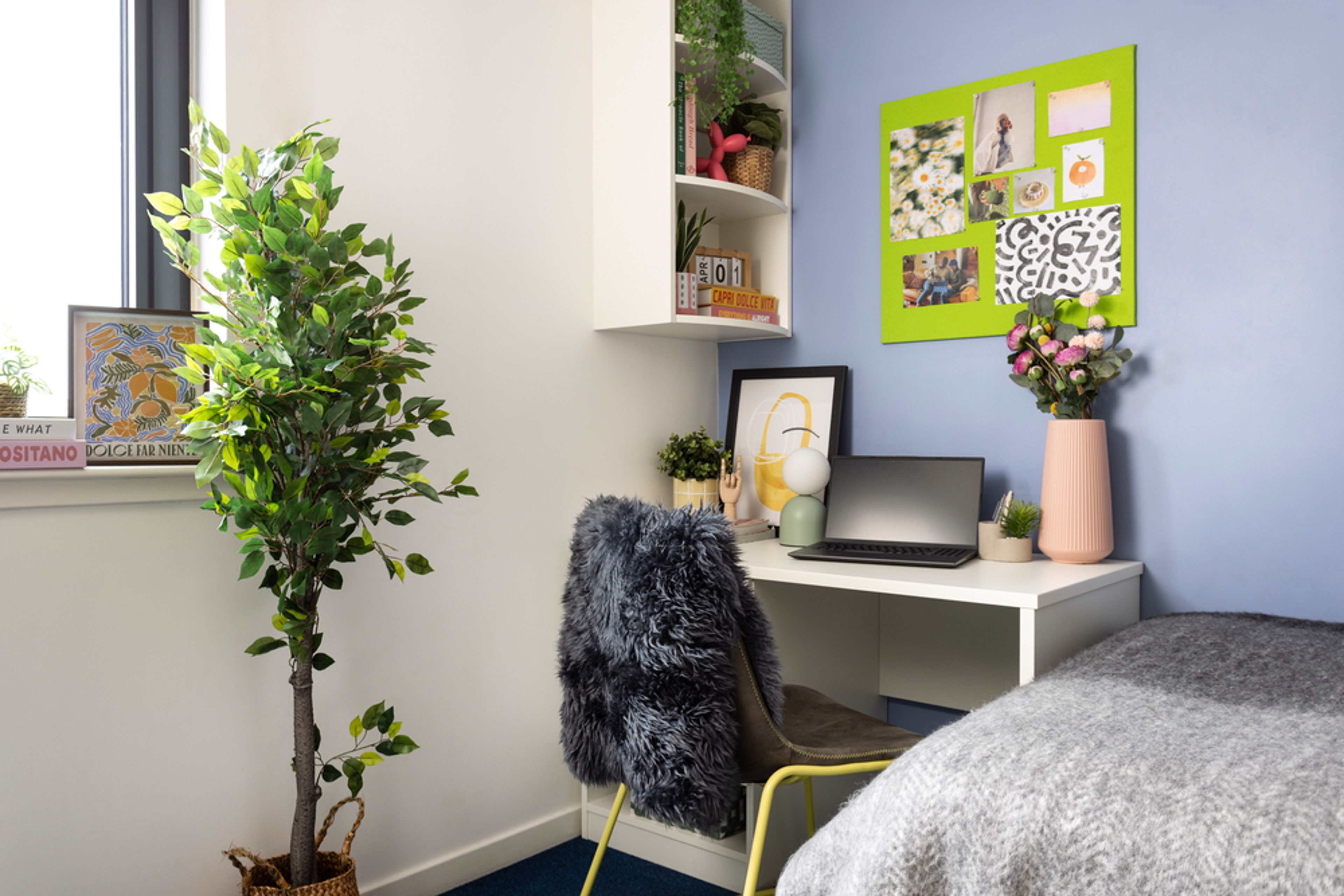 Study space in an En-suite room