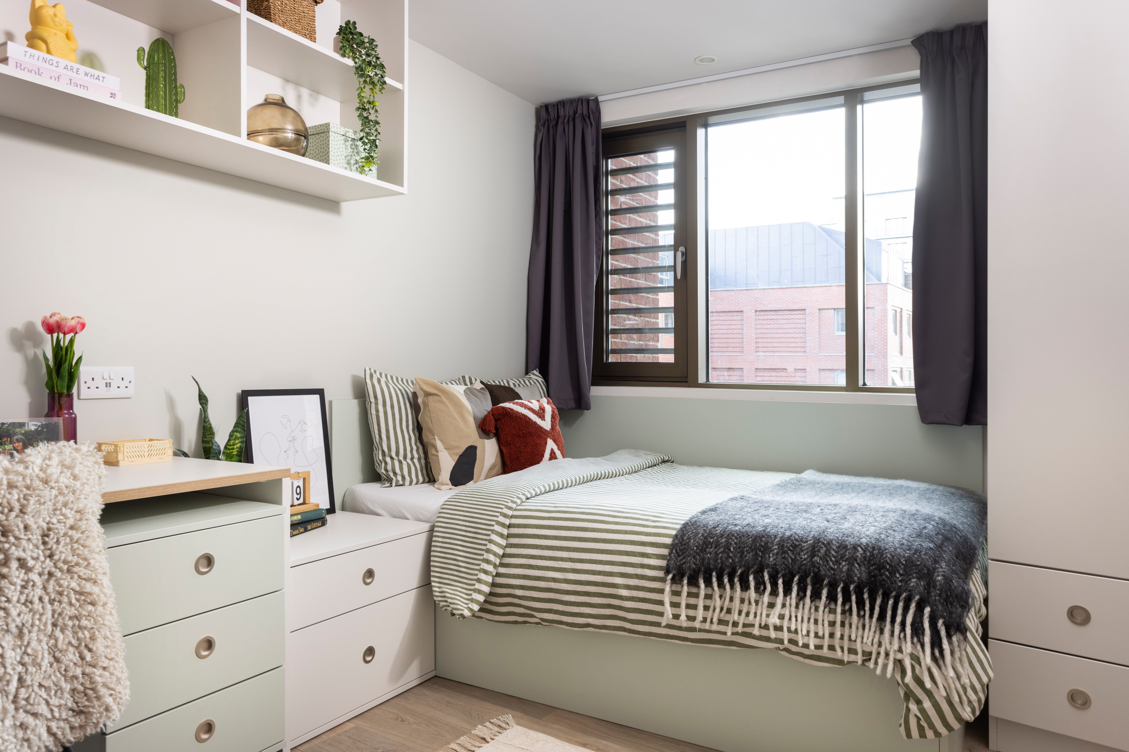 Bed in an En-suite room