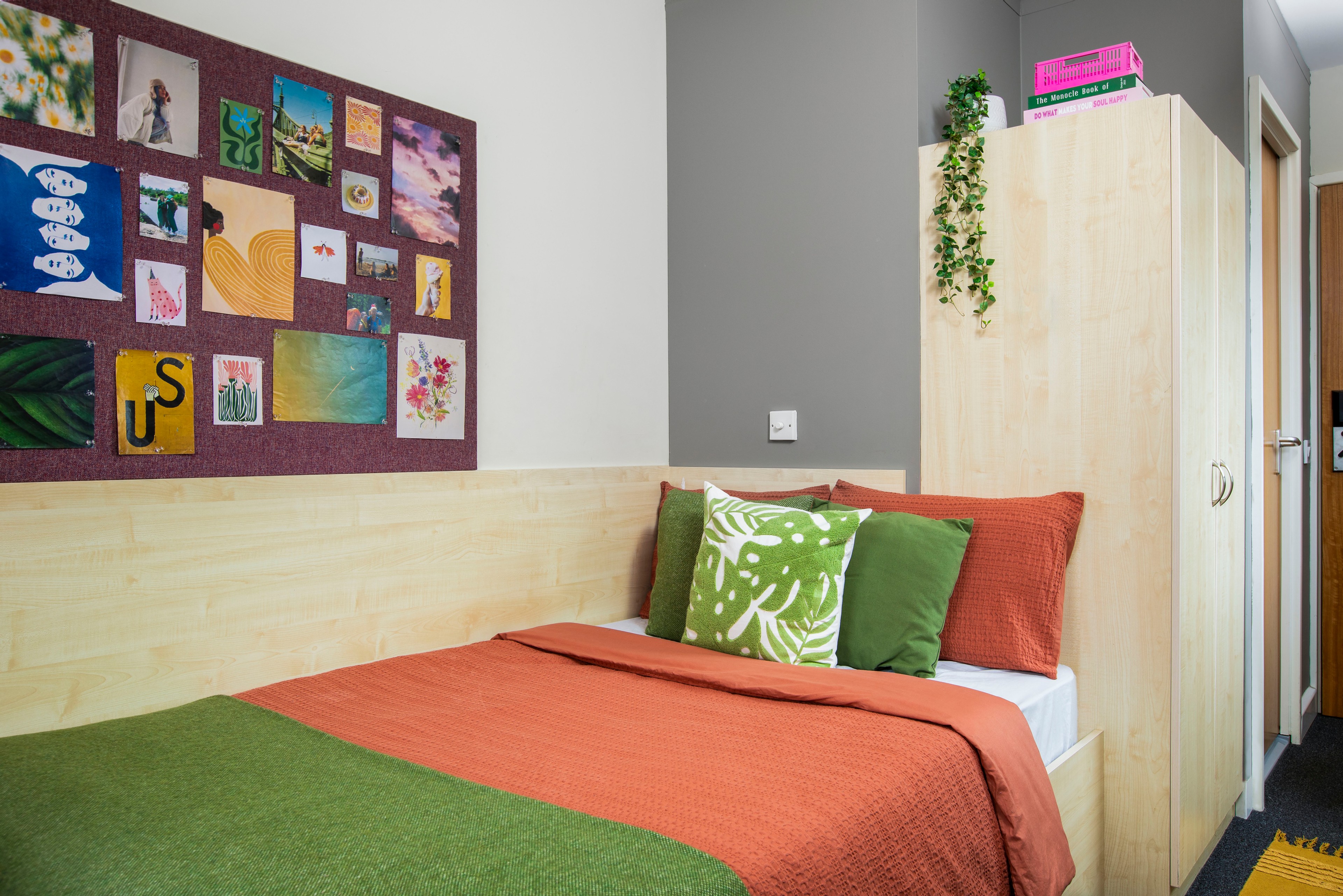 Bed in an En-suite room