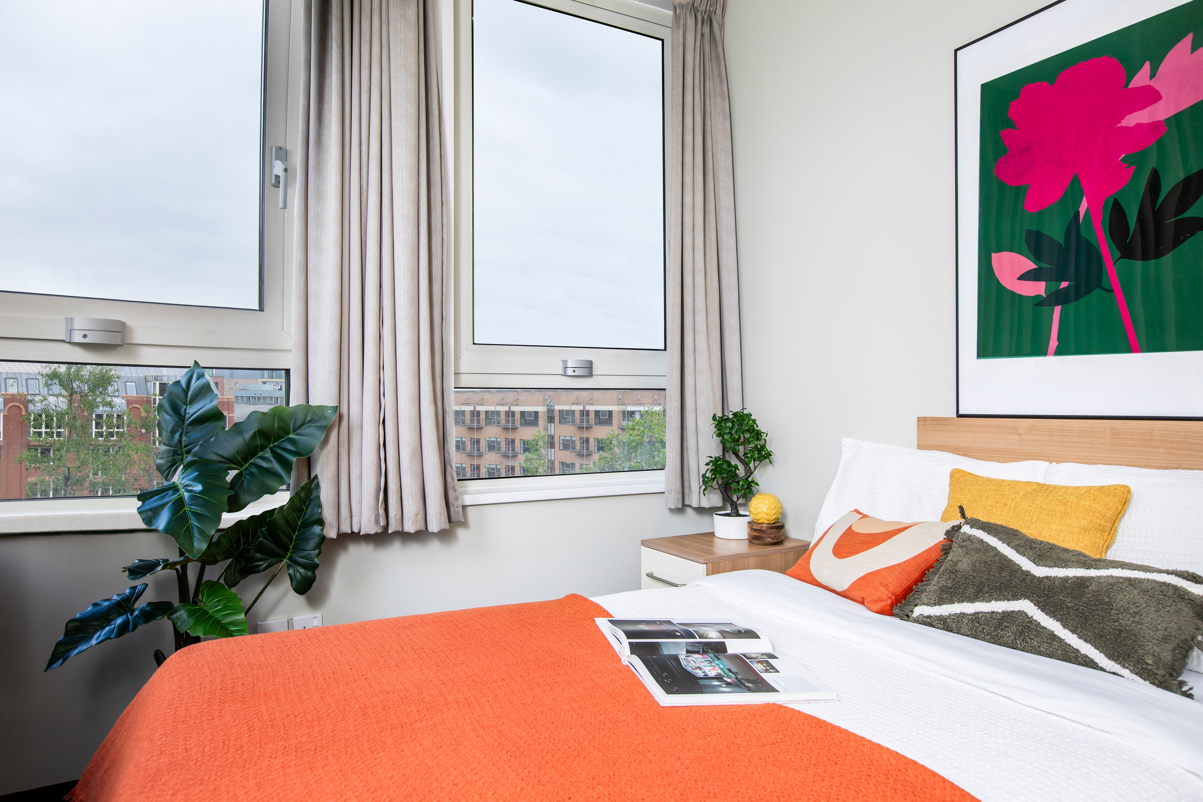 Bed in Classic Non En-suite room