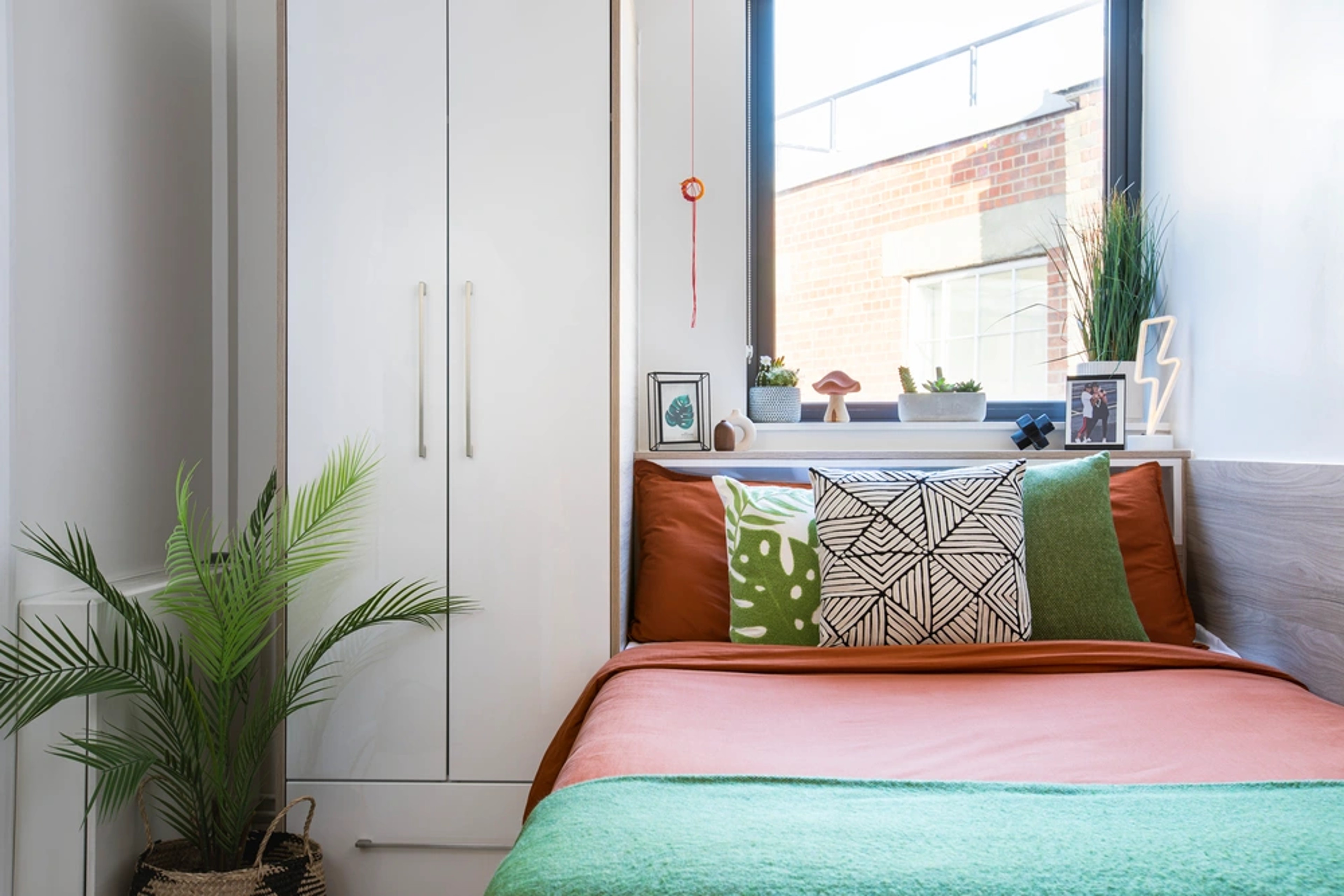 Bed in an Accessible Studio