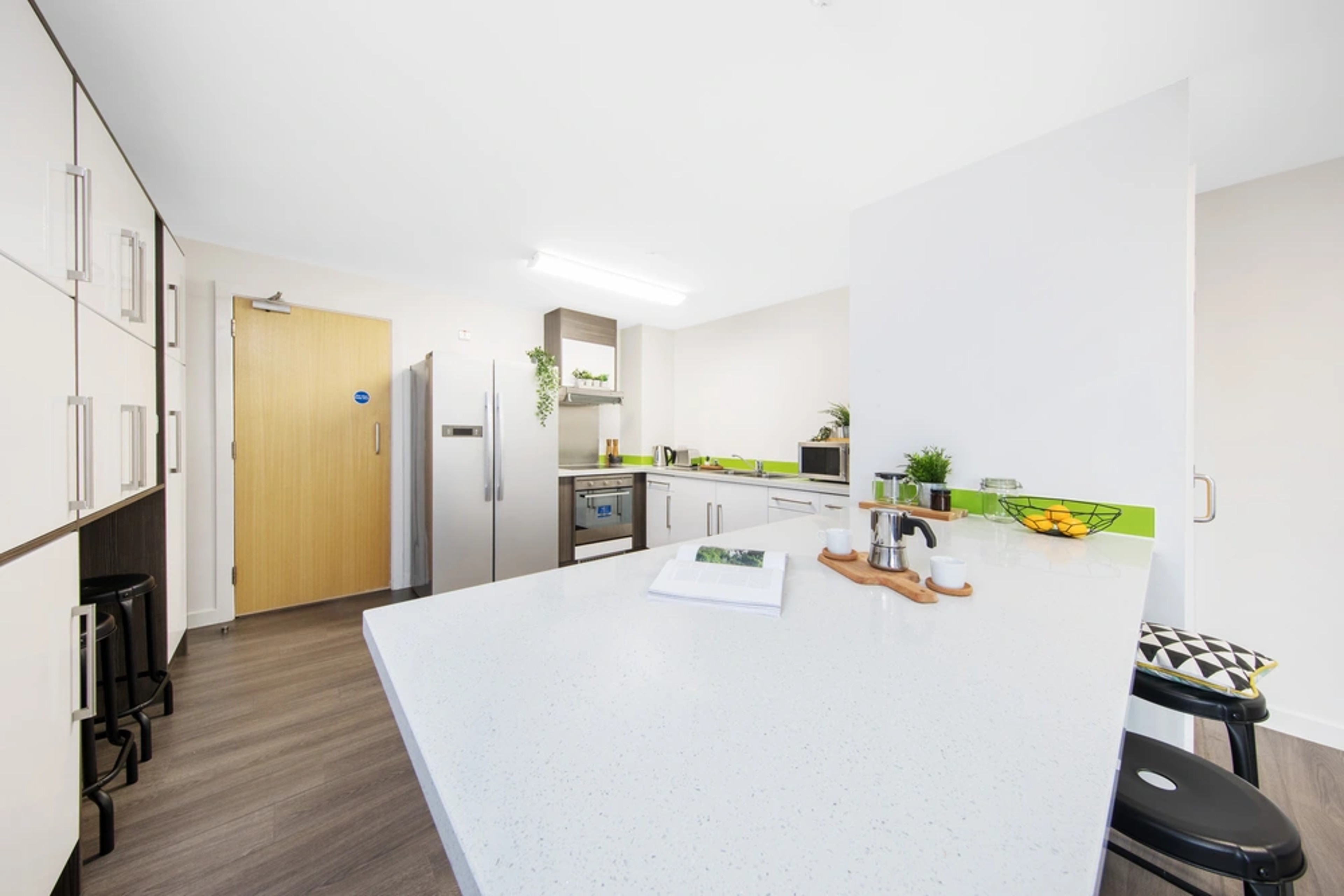 Shared kitchen area