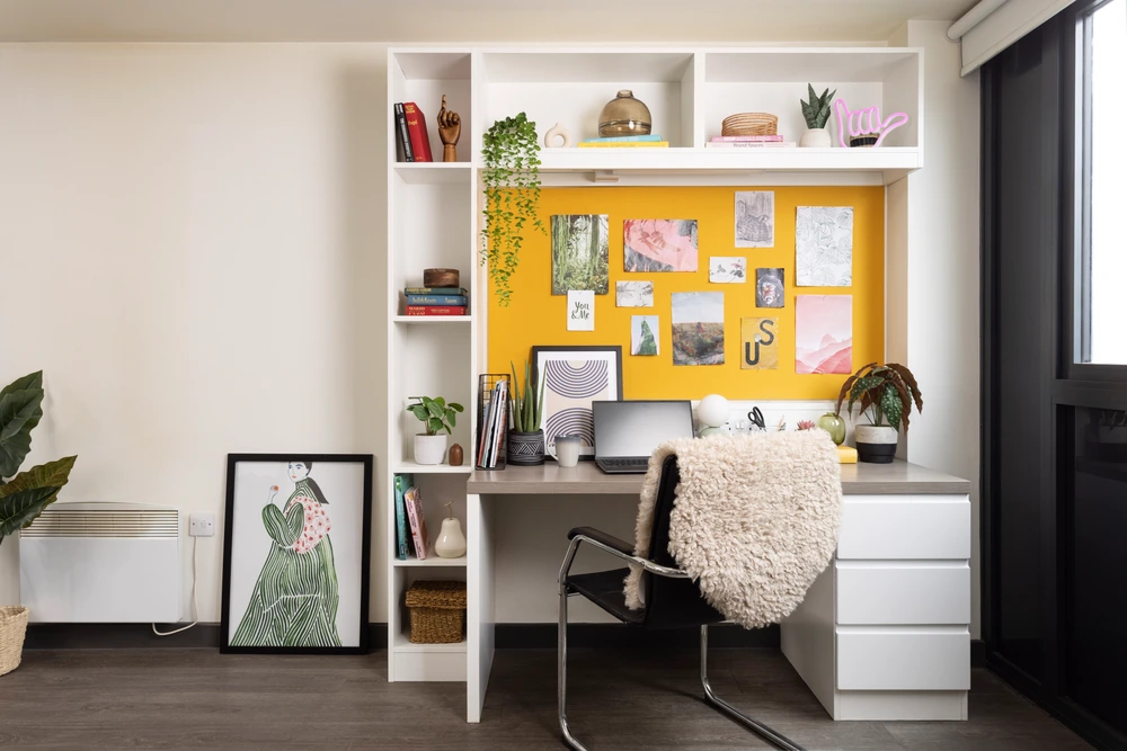 Study space in premium accessible studio