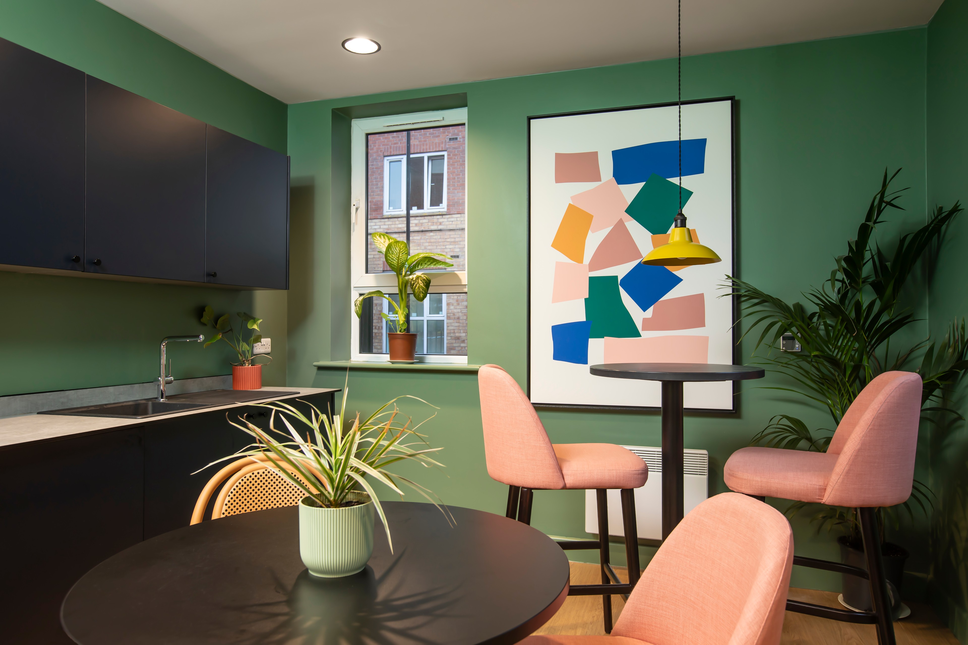 Staff kitchen at Oak Brook Park 