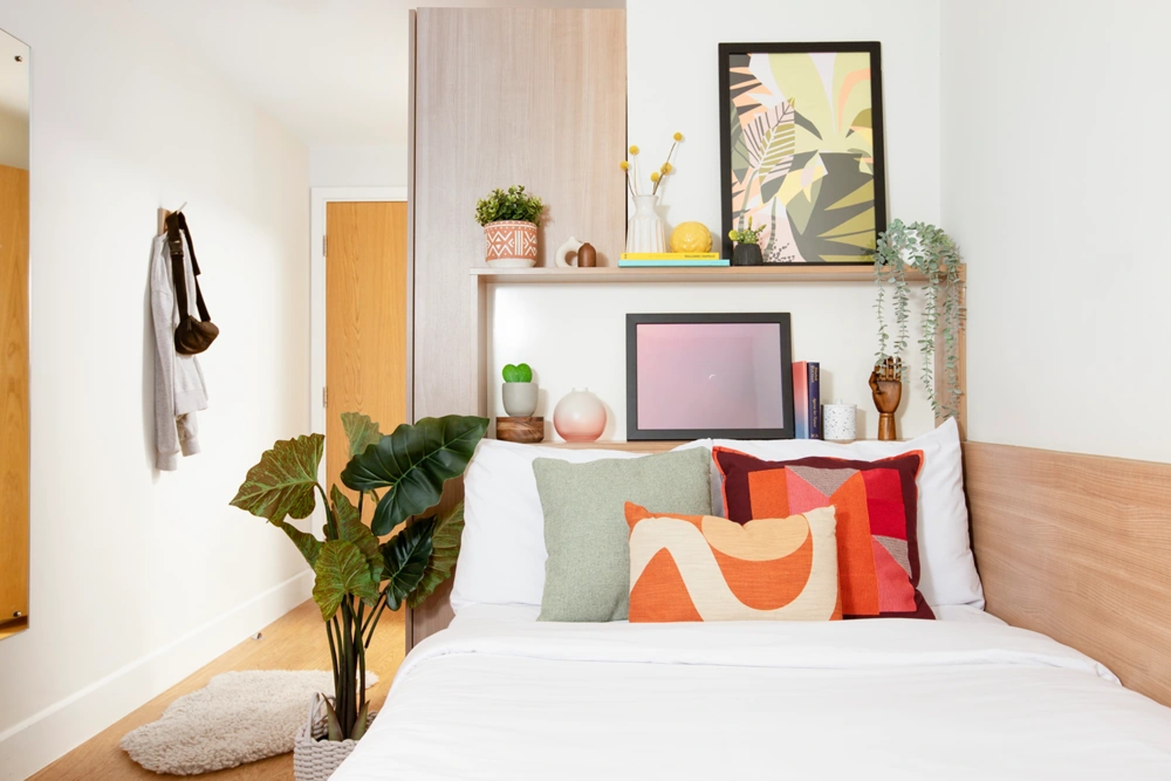 Bed in an En-suite room