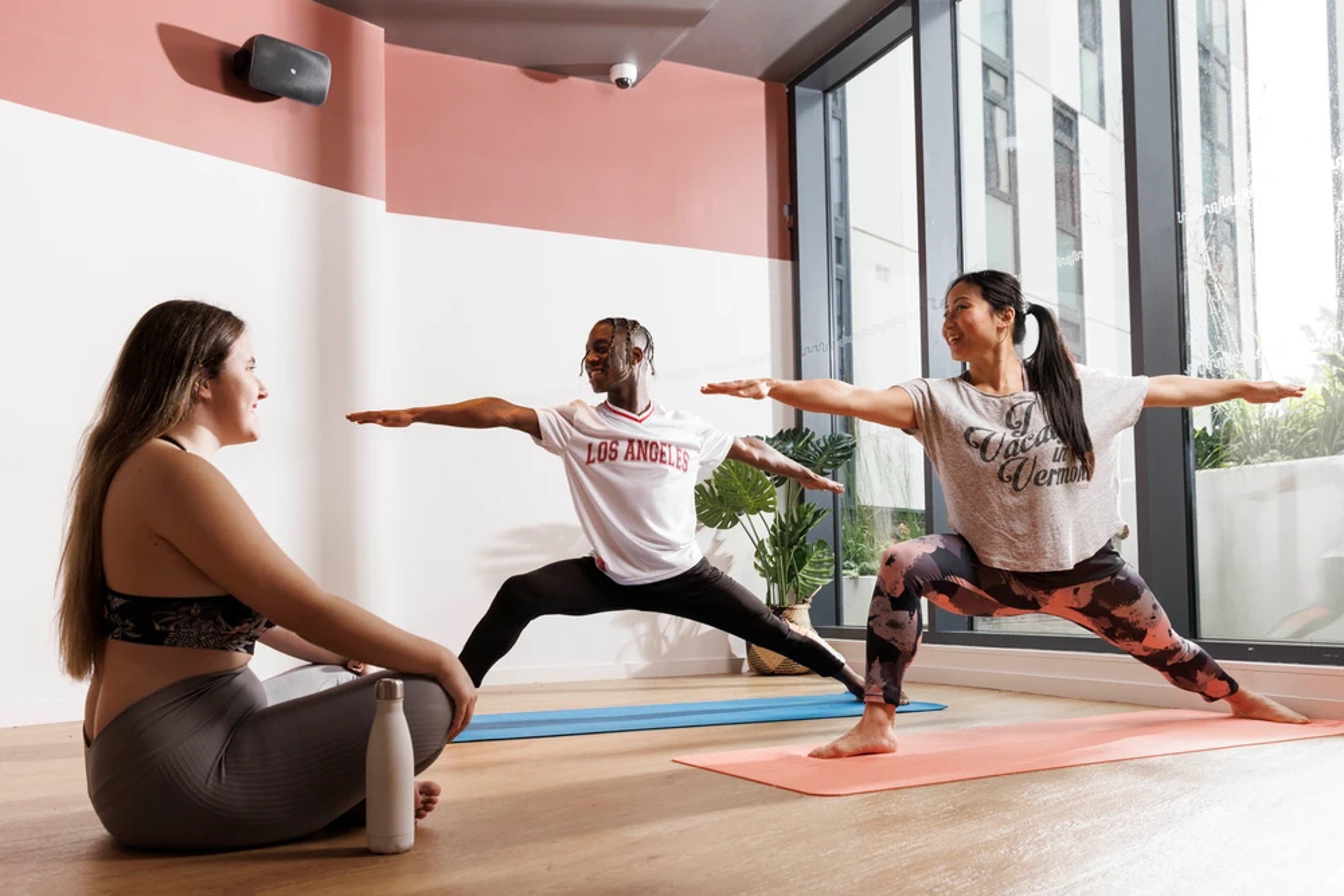 Students using Yoga studio (Cinema room)