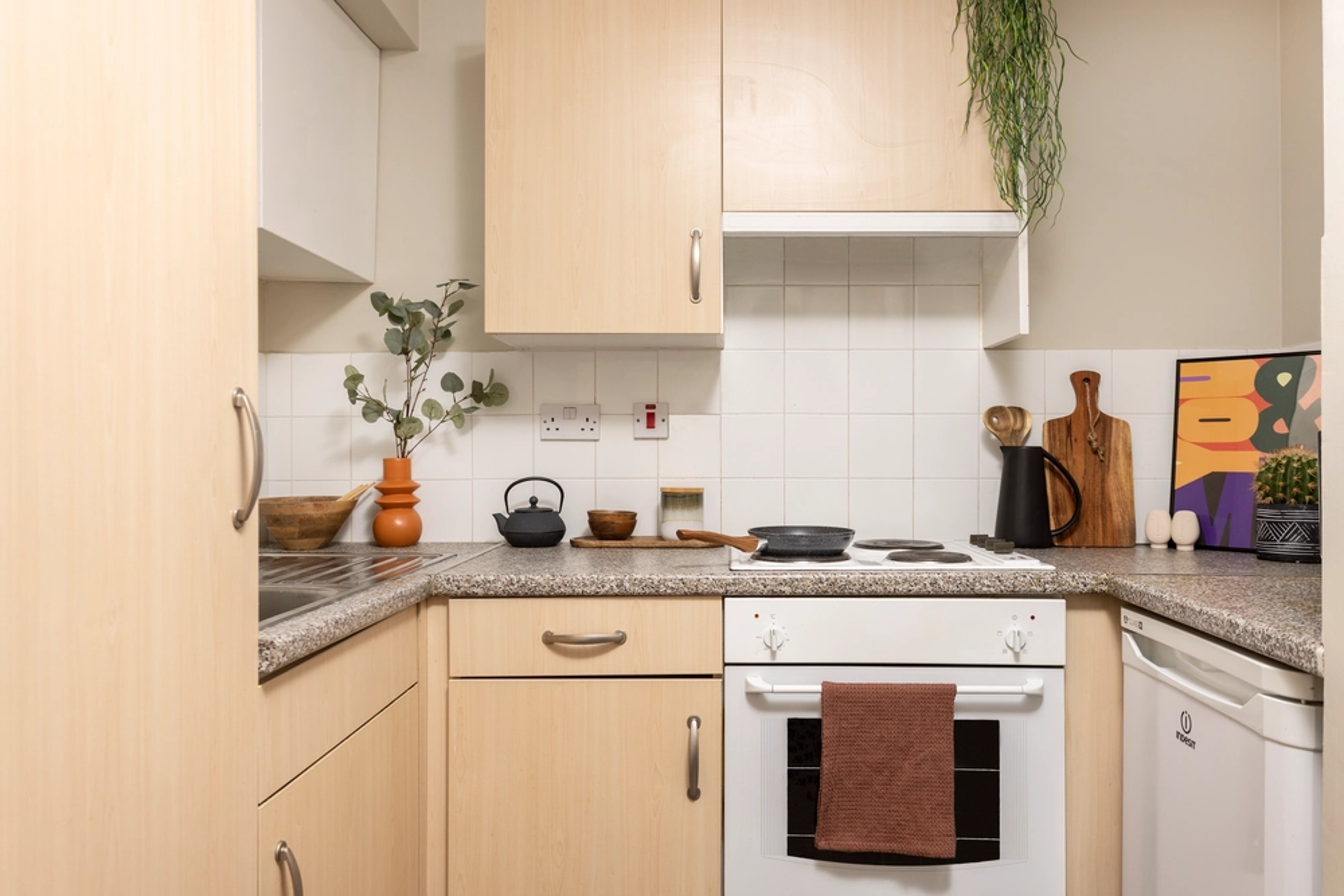 Kitchen in a Basic Studio