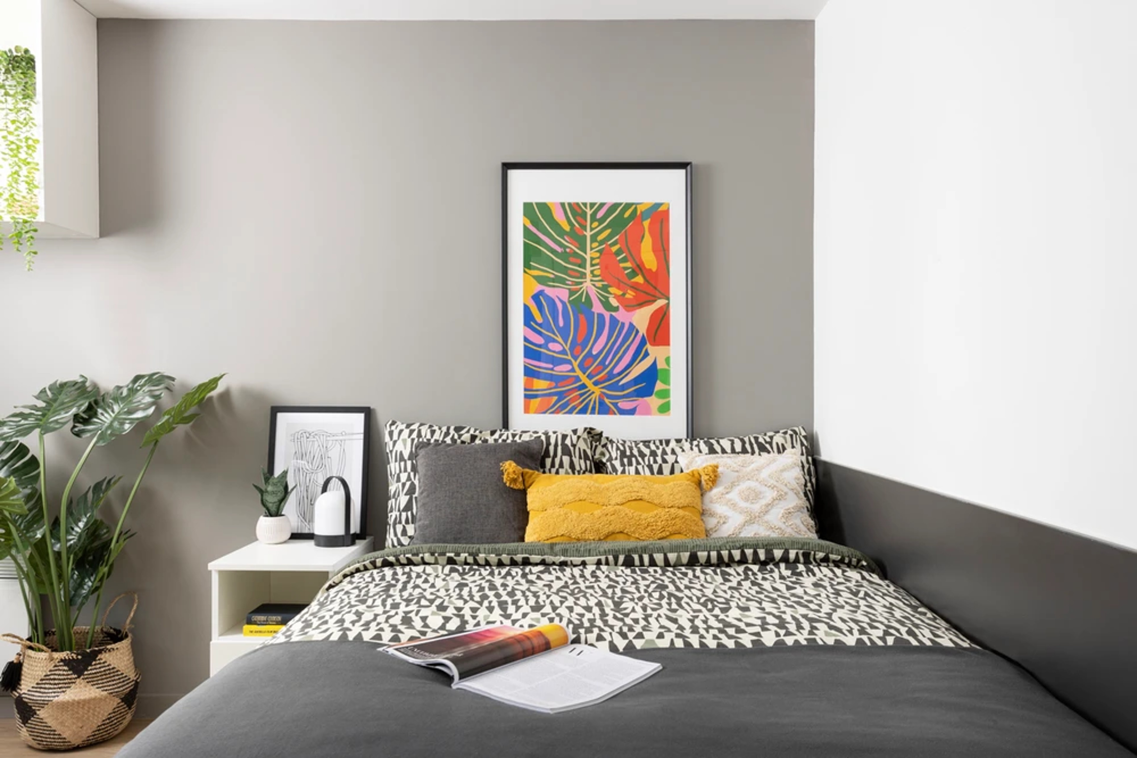 Bed in a Studio