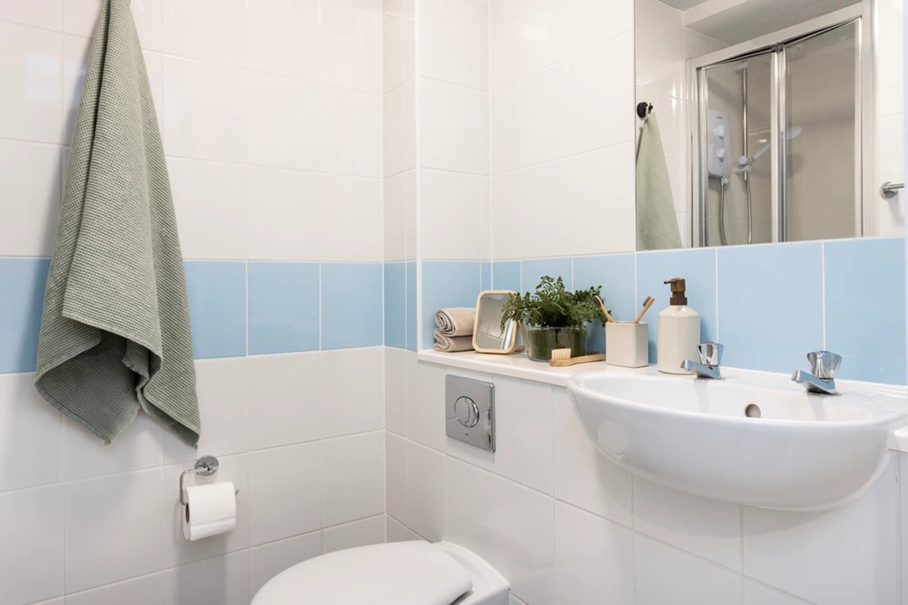 Bathroom in the En-suite room and studio